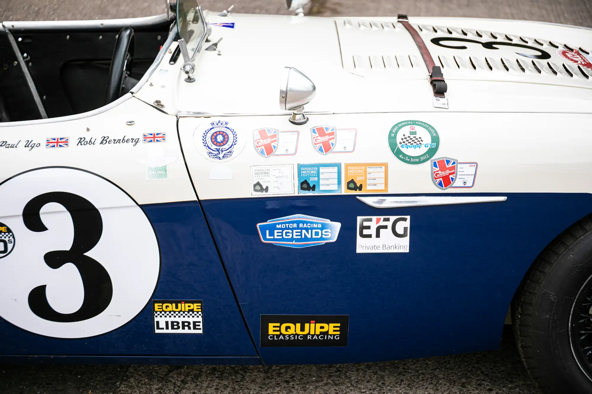 1955 FIA Austin Healey 100 to 100M Specification-Sold