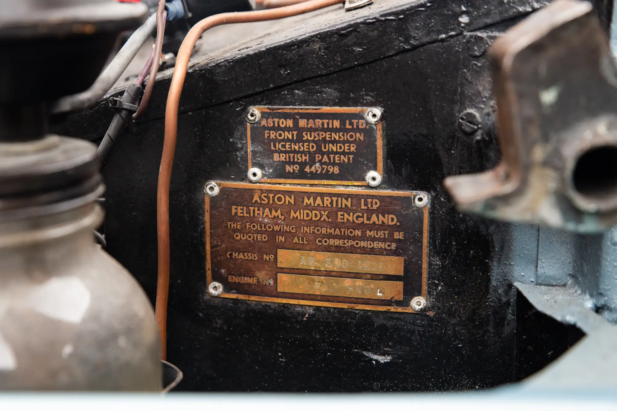 1956 Aston Martin DB2/4 MkII Coupé Coachwork by Tickford -Sold