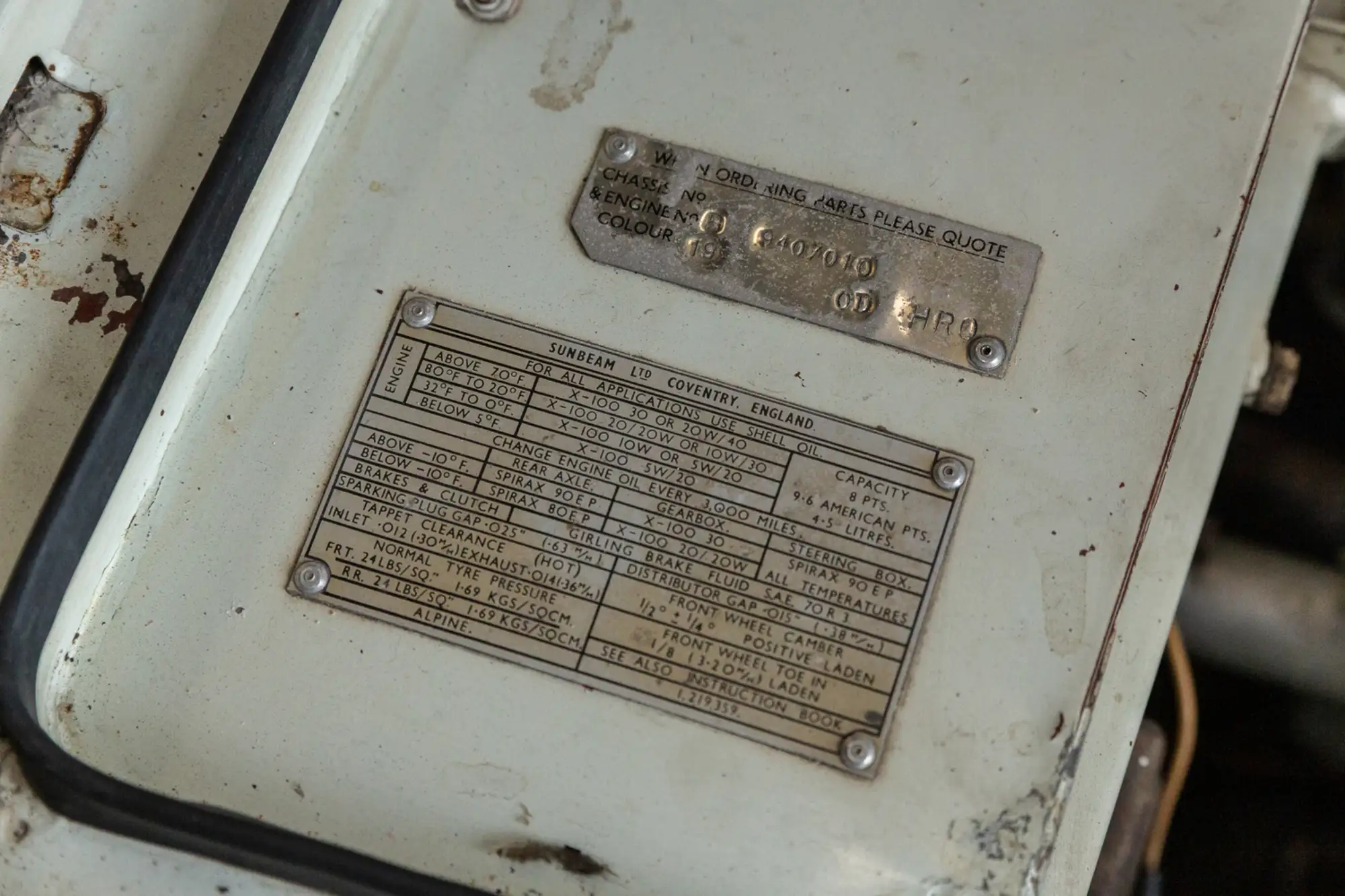 1964 Sunbeam Alpine Series IV-Sold