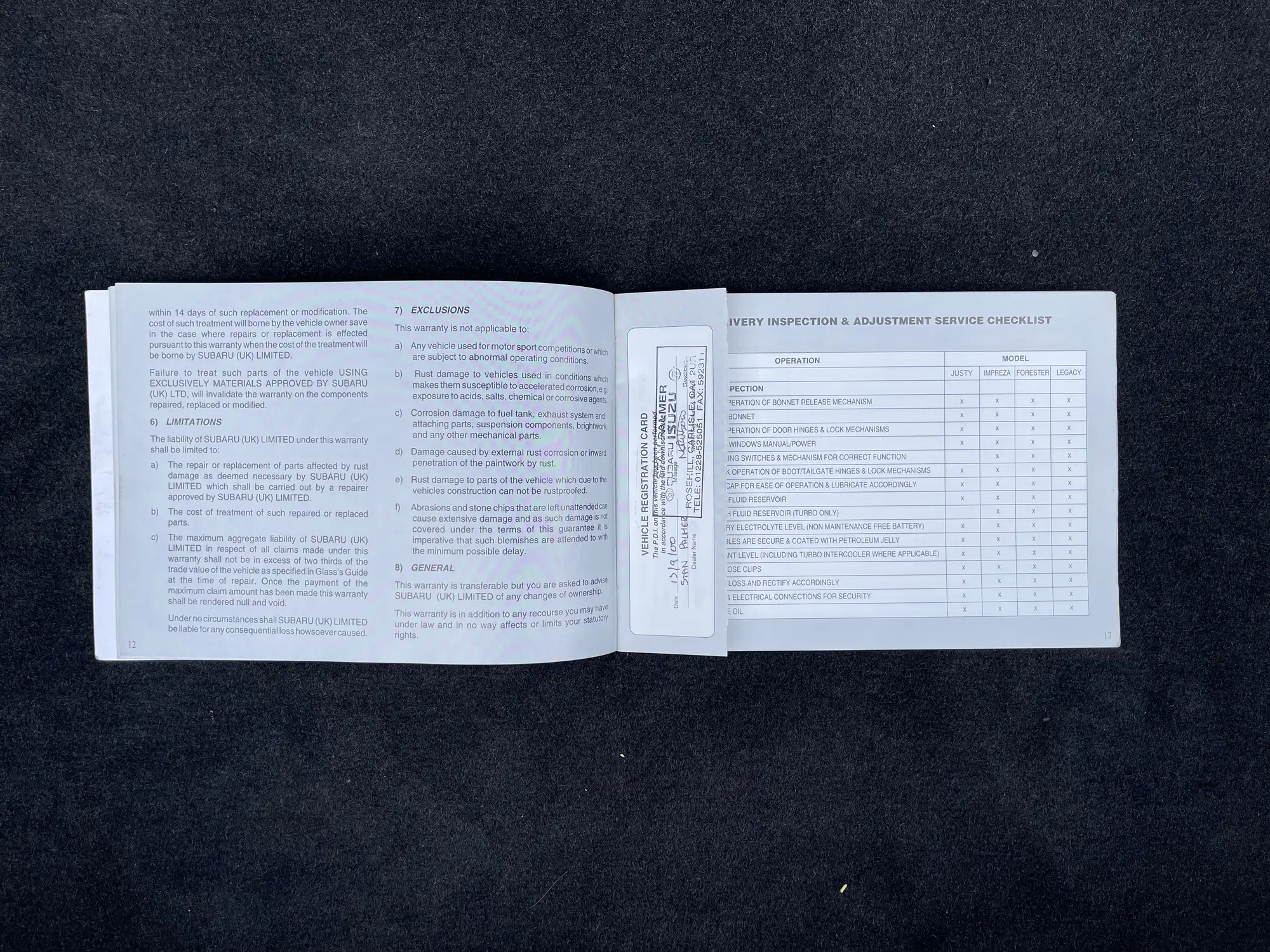 2000 Subaru Impreza P1-For Sale