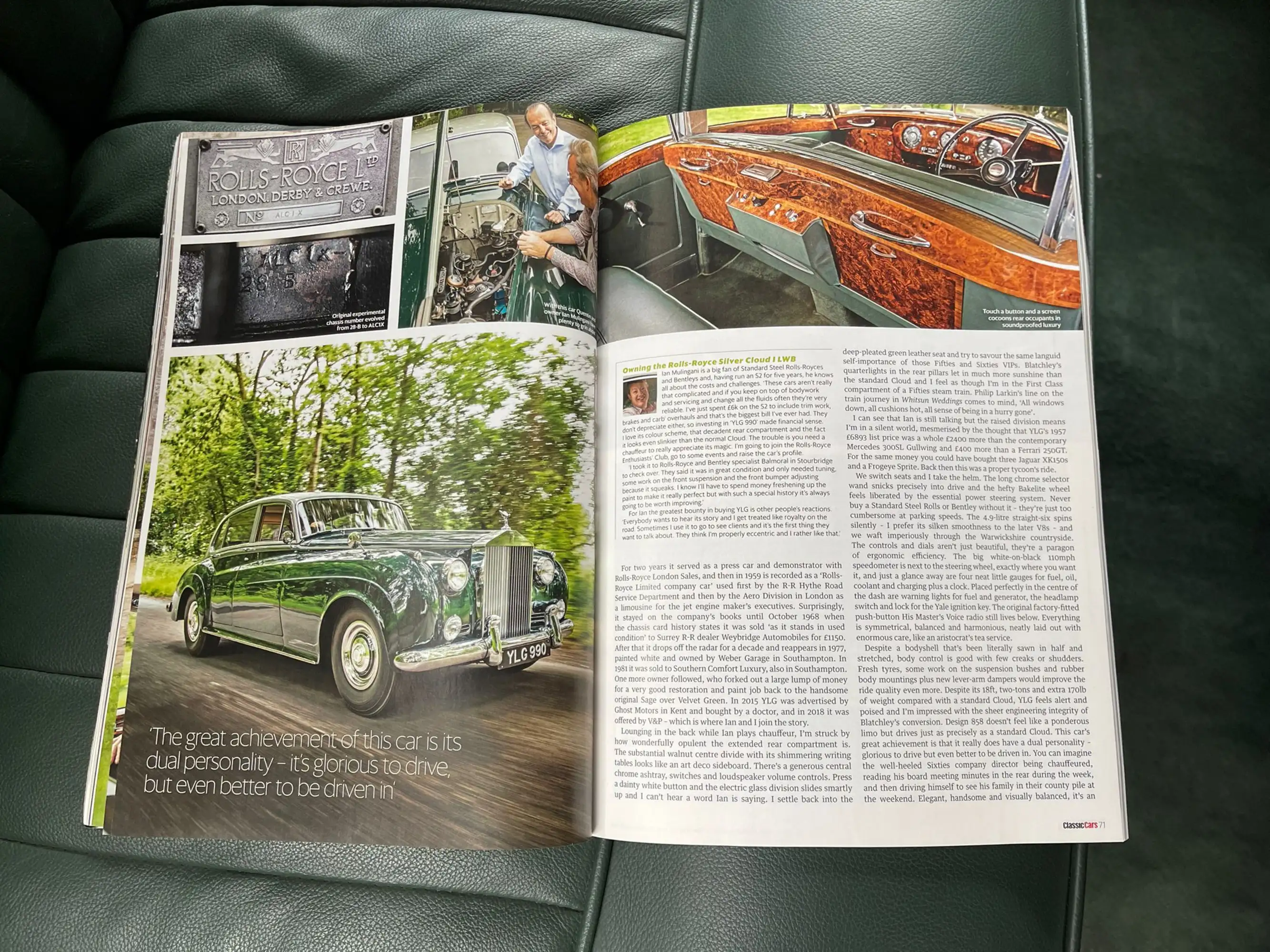 1956 Rolls-Royce Silver Cloud I EWB Factory Prototype-For Sale