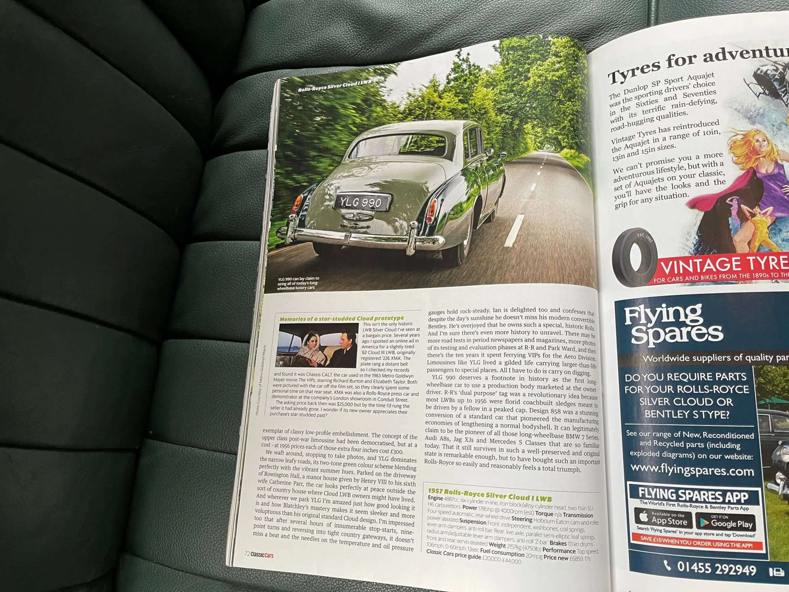 1956 Rolls-Royce Silver Cloud I EWB Factory Prototype-For Sale