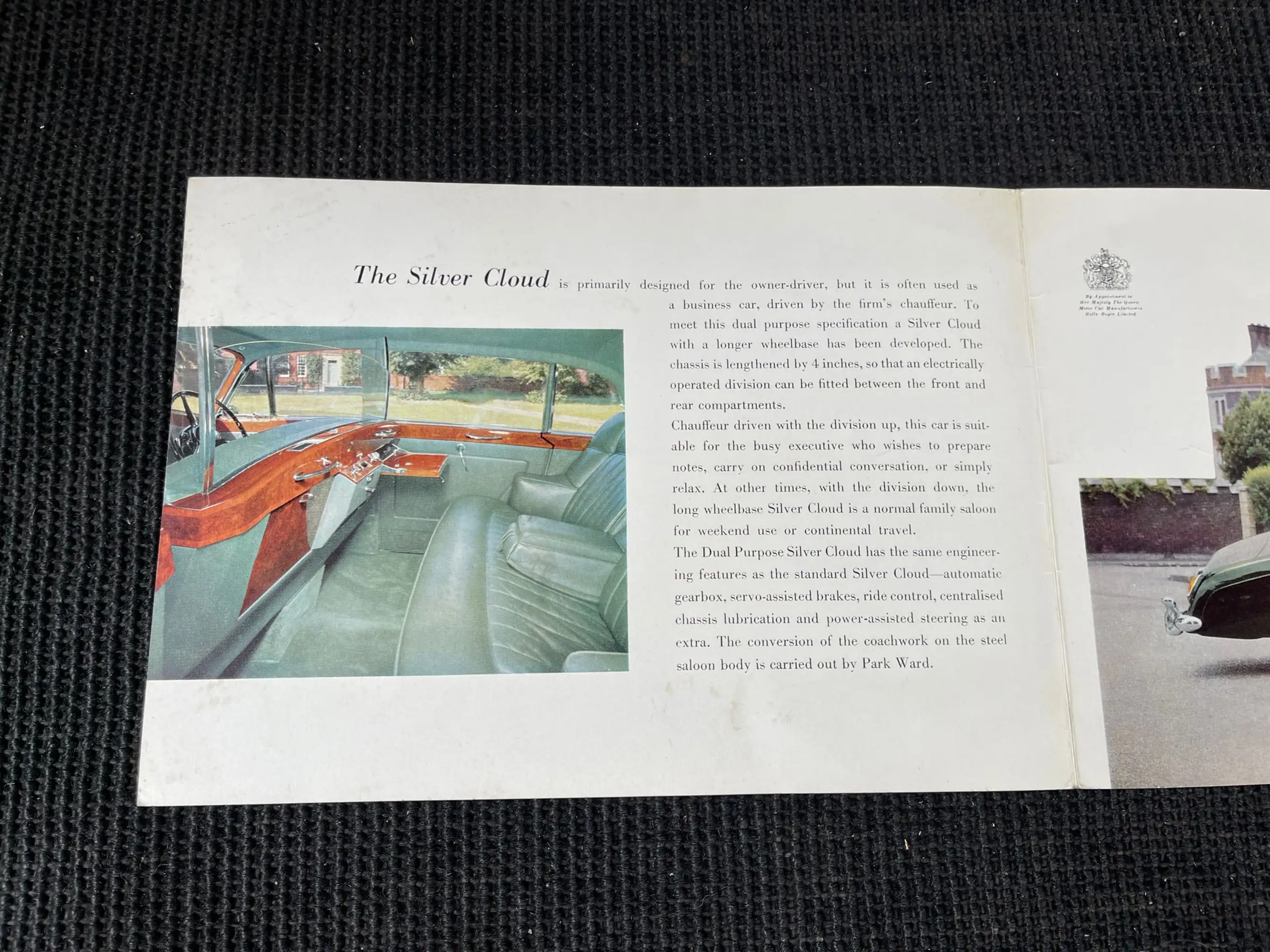 1956 Rolls-Royce Silver Cloud I EWB Factory Prototype-For Sale