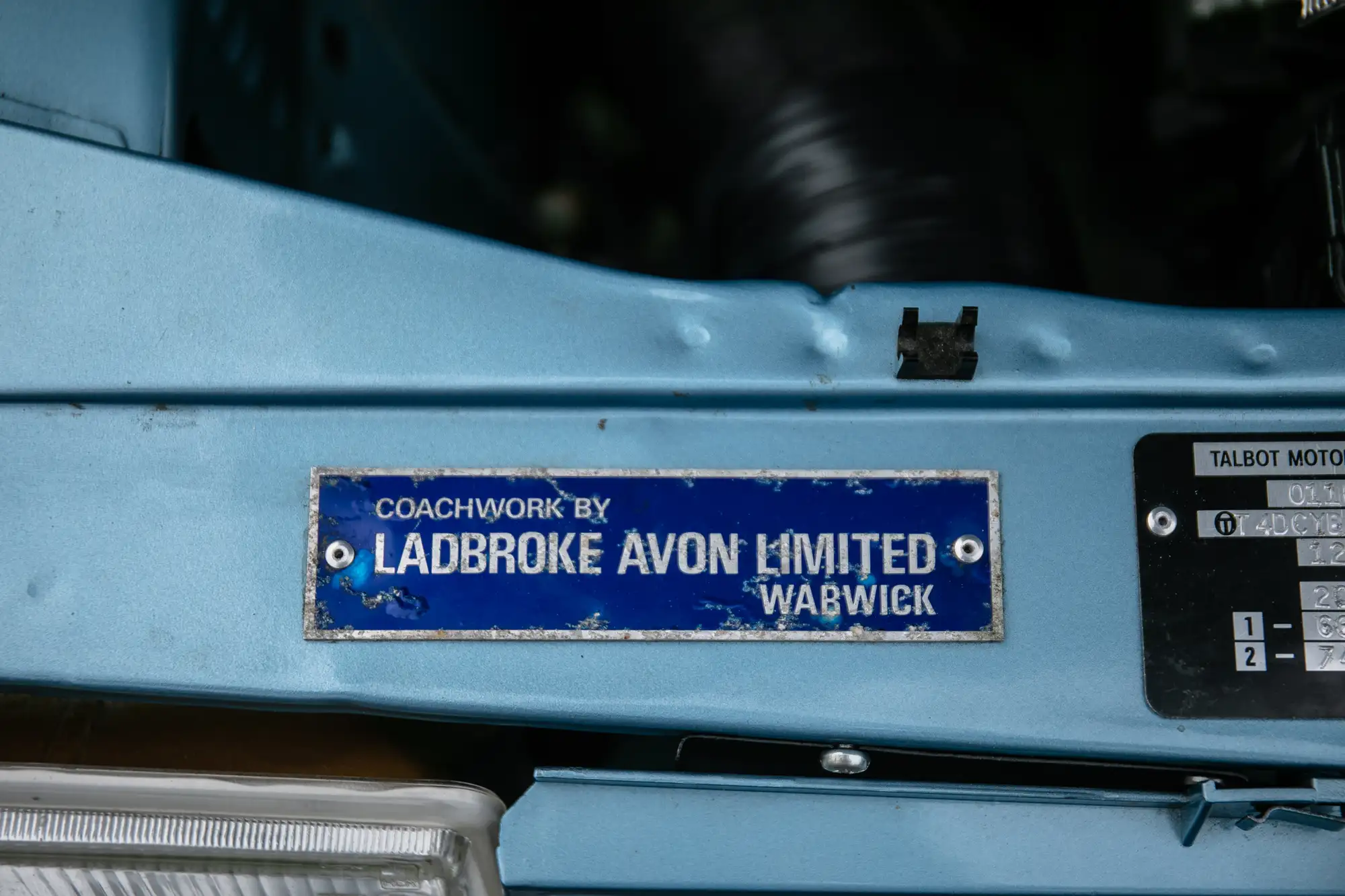 1983 Talbot Sunbeam Lotus 'Avon Limited Edition' -Sold