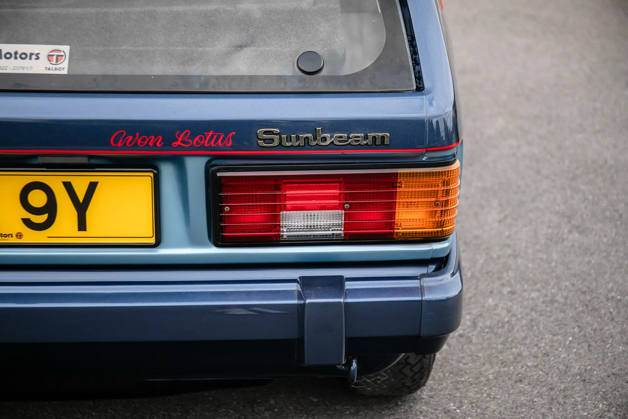 1983 Talbot Sunbeam Lotus 'Avon Limited Edition' -Sold