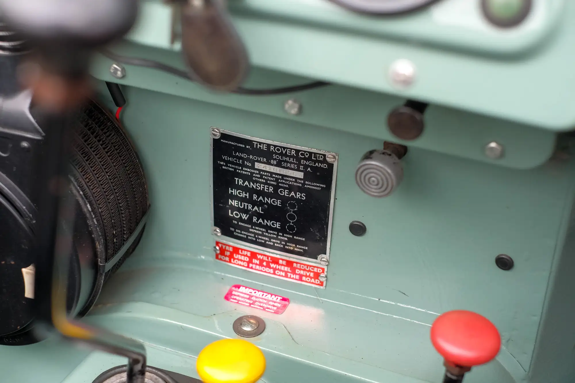 1962 Land Rover Series IIA 2.25 88"-For Sale