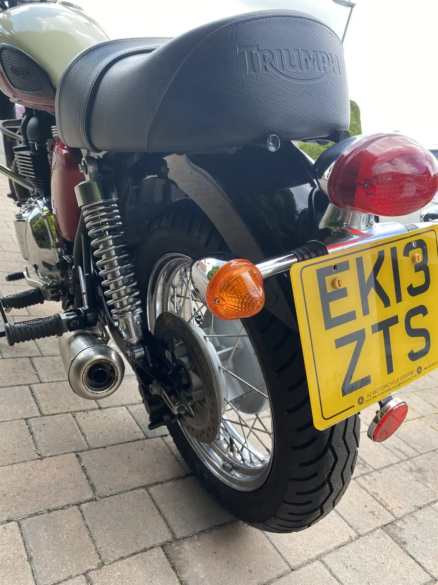 2013 Triumph Bonneville T100 865cc-For Sale
