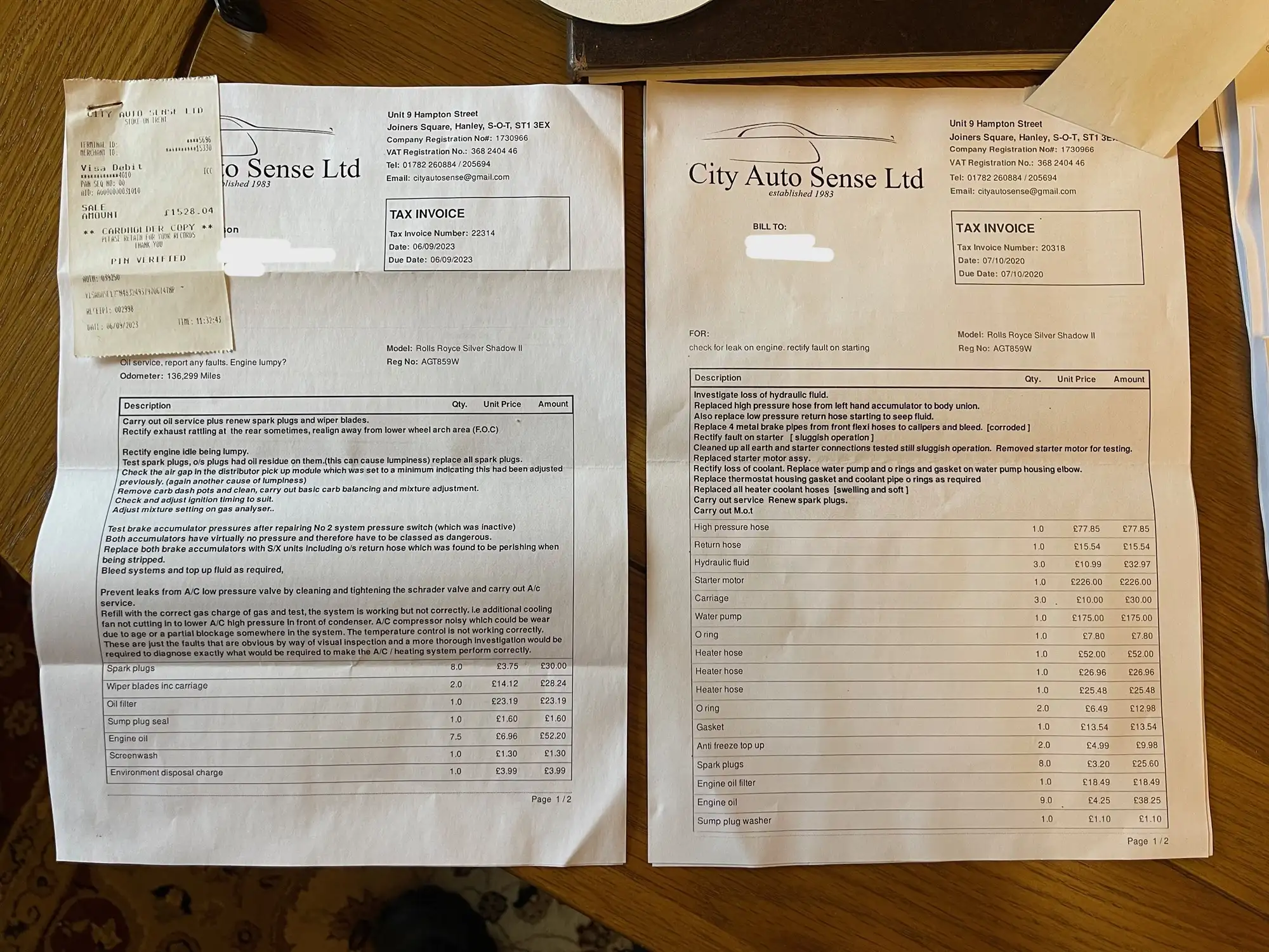 1981 Rolls-Royce Silver Shadow II-Sold