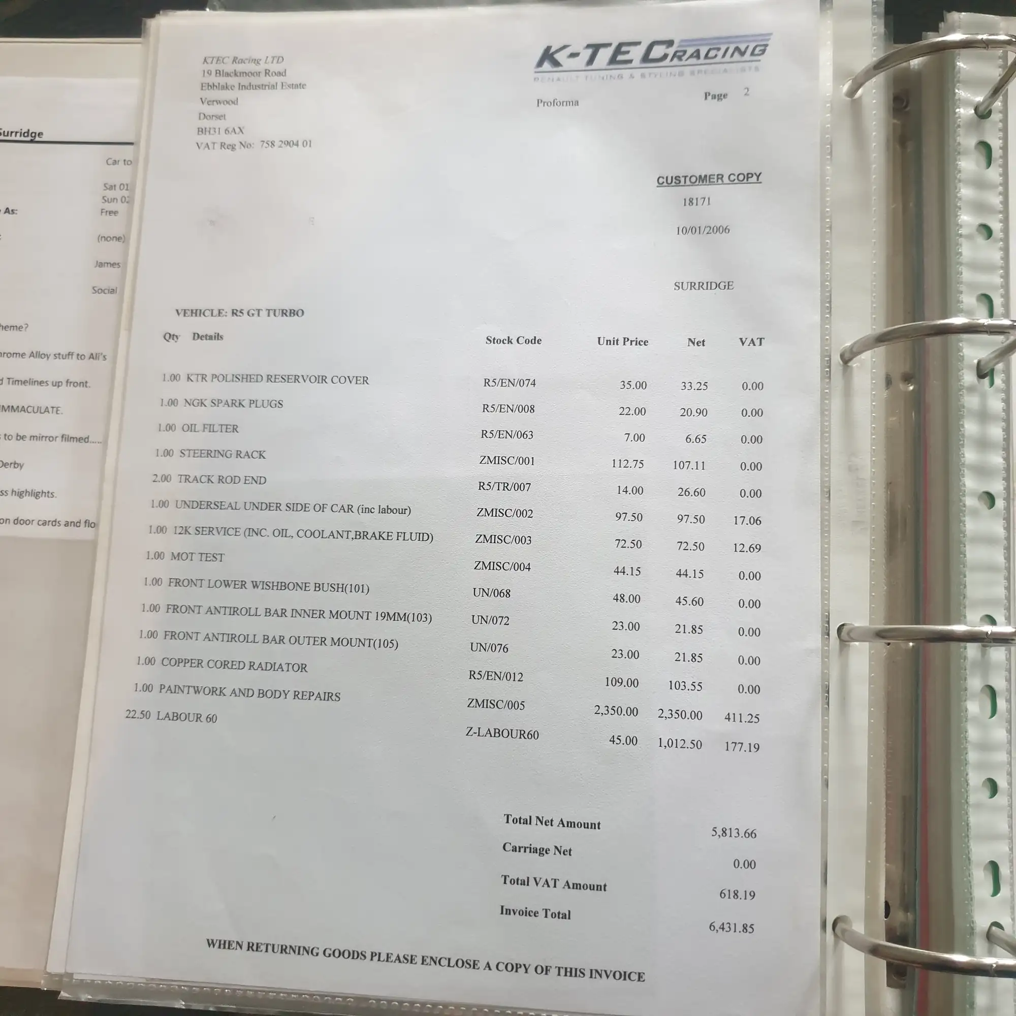 1991 Renault 5 GT Turbo-Sold