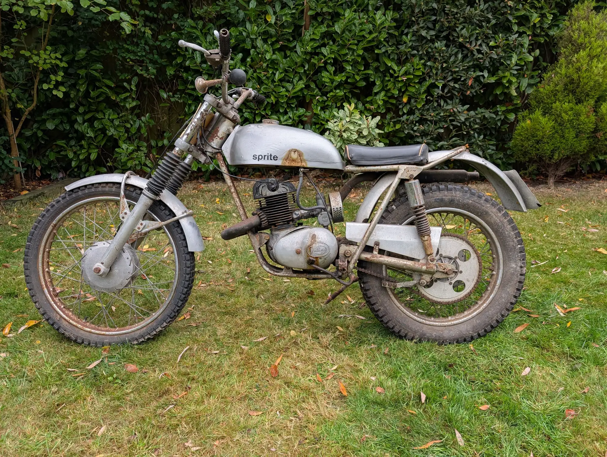 1967 Sprite Trials bike 250 244cc-Sold