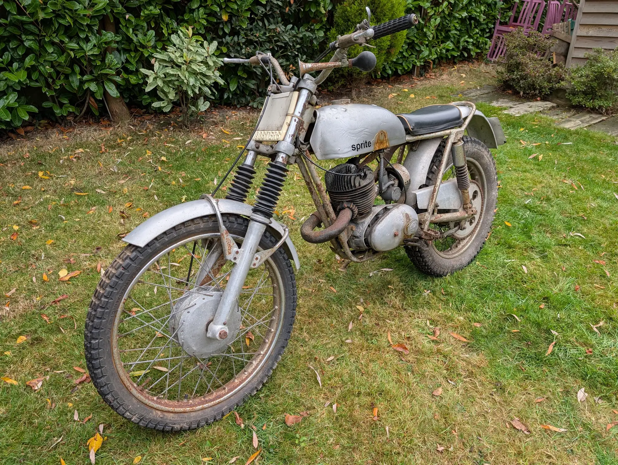 1967 Sprite Trials bike 250 244cc-Sold