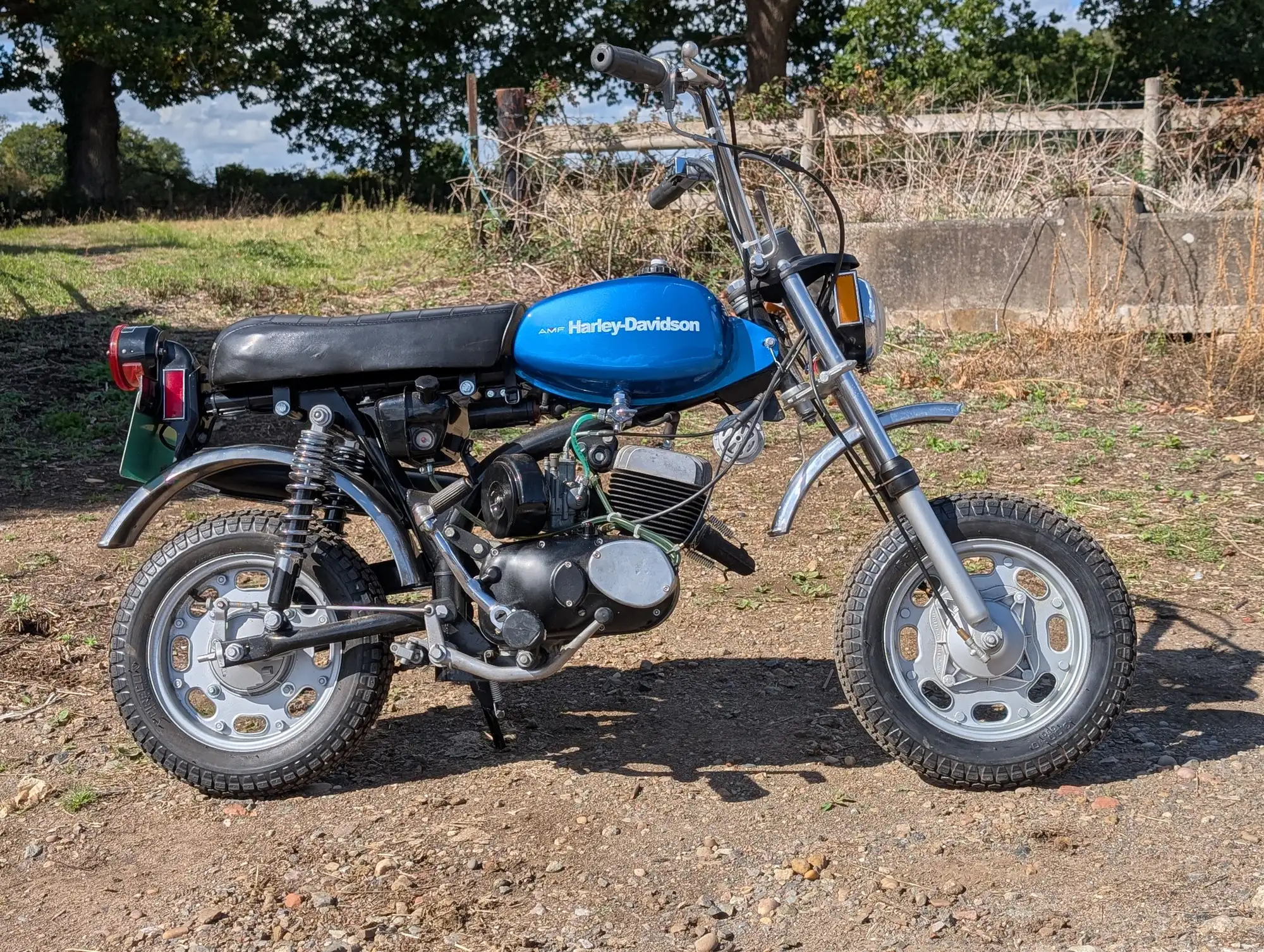 Iconic Auctioneers | 1973 Harley Davidson X90 243 miles 90cc-Sold