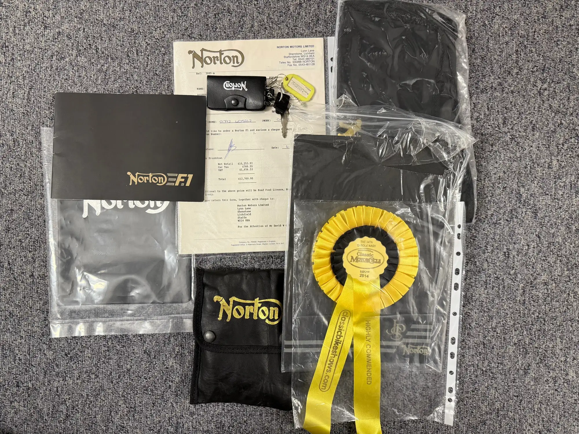 1990 Norton F1 Rotary 588cc-For Sale