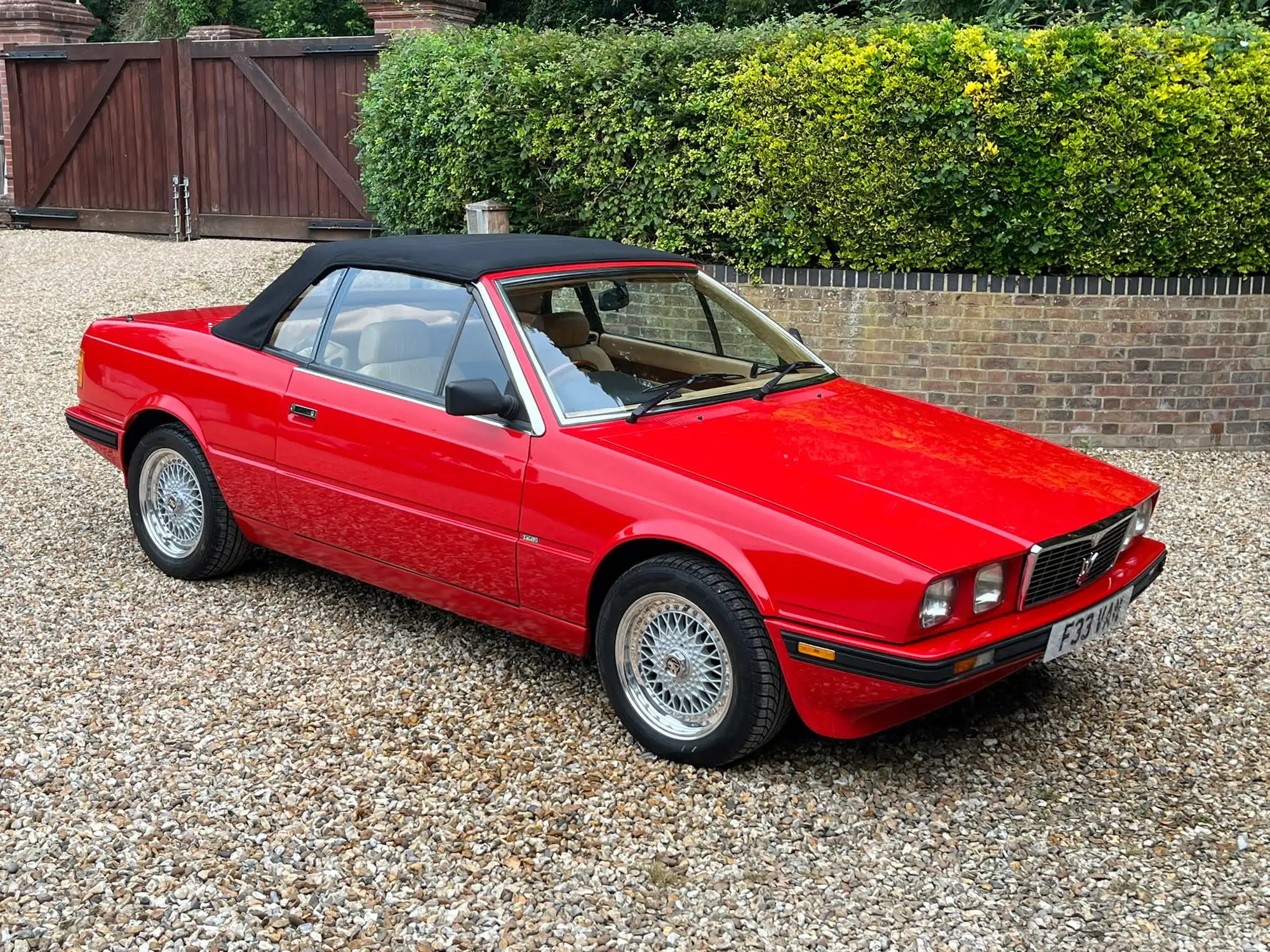 1988 Maserati Bi Turbo Spyder - Just 2,672 recorded miles-Sold