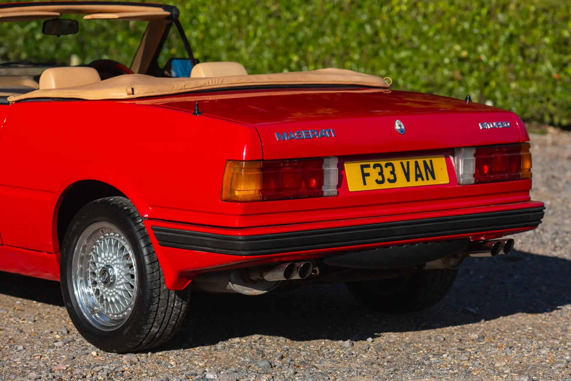 1988 Maserati Bi Turbo Spyder - Just 2,672 recorded miles-Sold