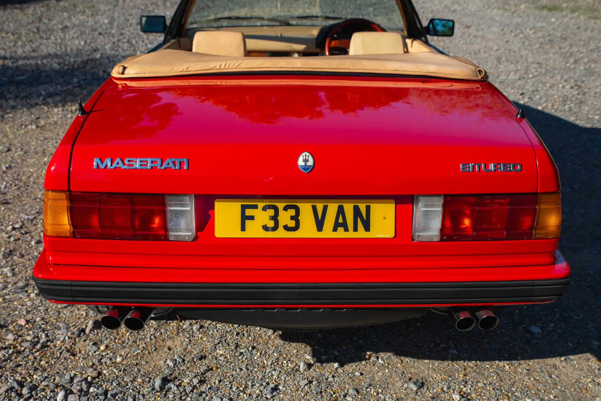 1988 Maserati Bi Turbo Spyder - Just 2,672 recorded miles-Sold