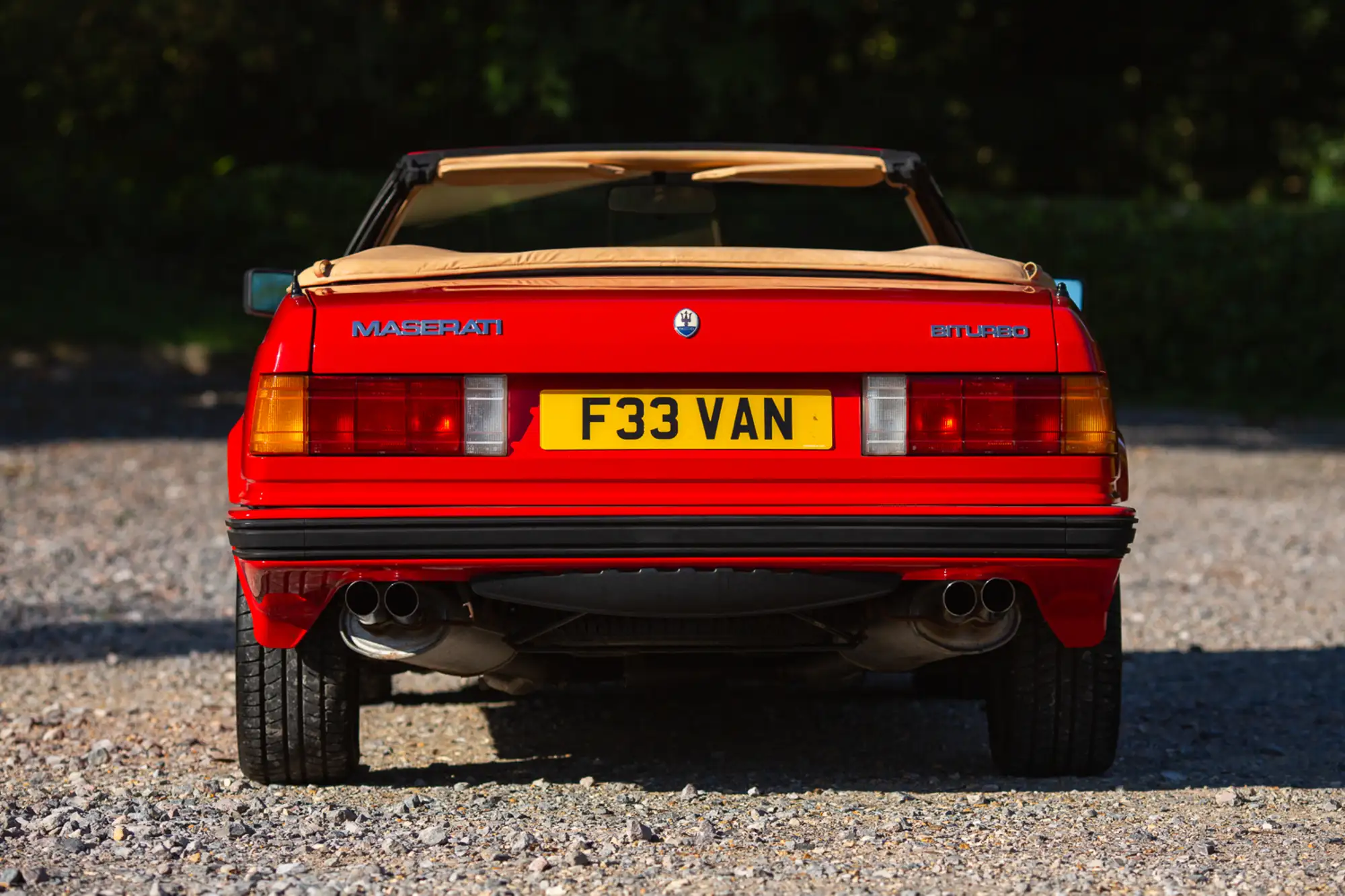 1988 Maserati Bi Turbo Spyder - Just 2,672 recorded miles-Sold