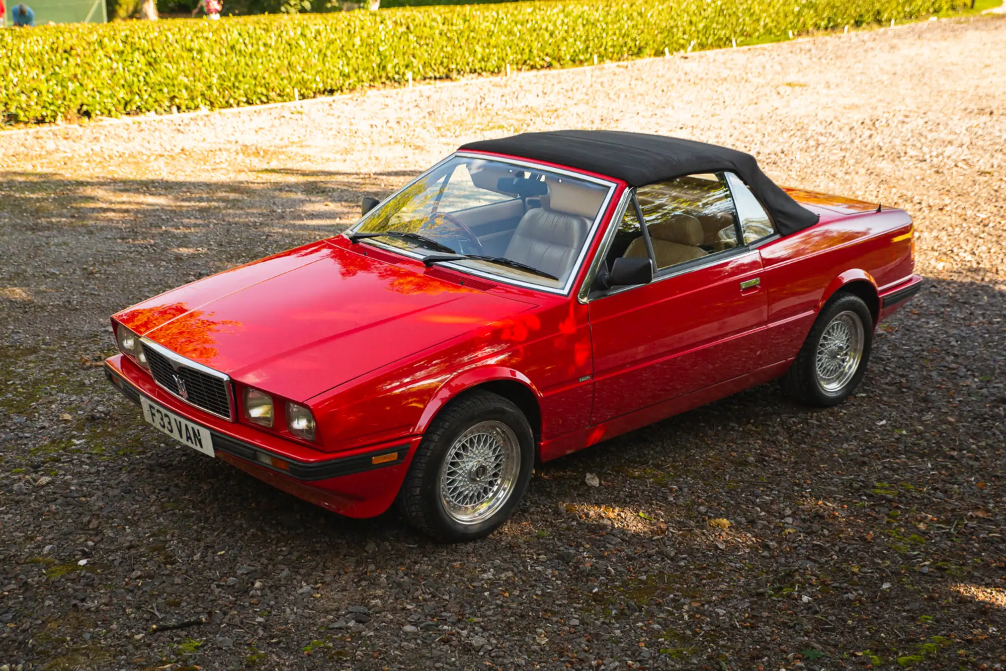 1988 Maserati Bi Turbo Spyder - Just 2,672 recorded miles-Sold