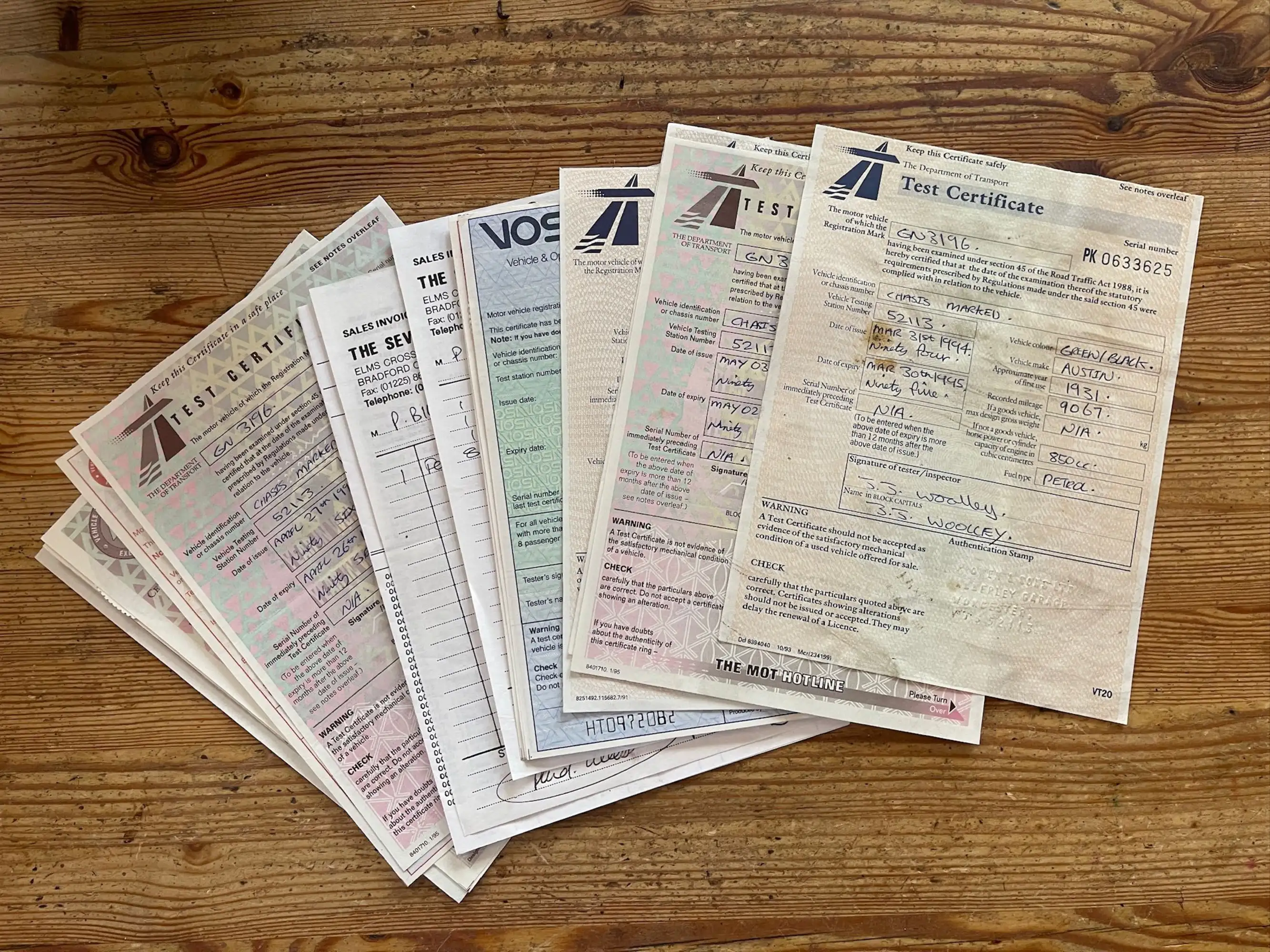 1931 Austin Seven AF Chummy Tourer-Sold