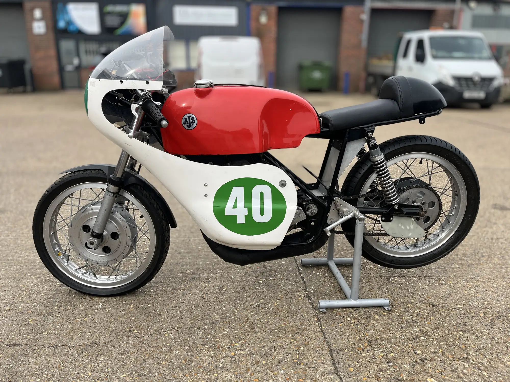 c1967 AJS Storner Villiers Race Bike 249cc-For Sale