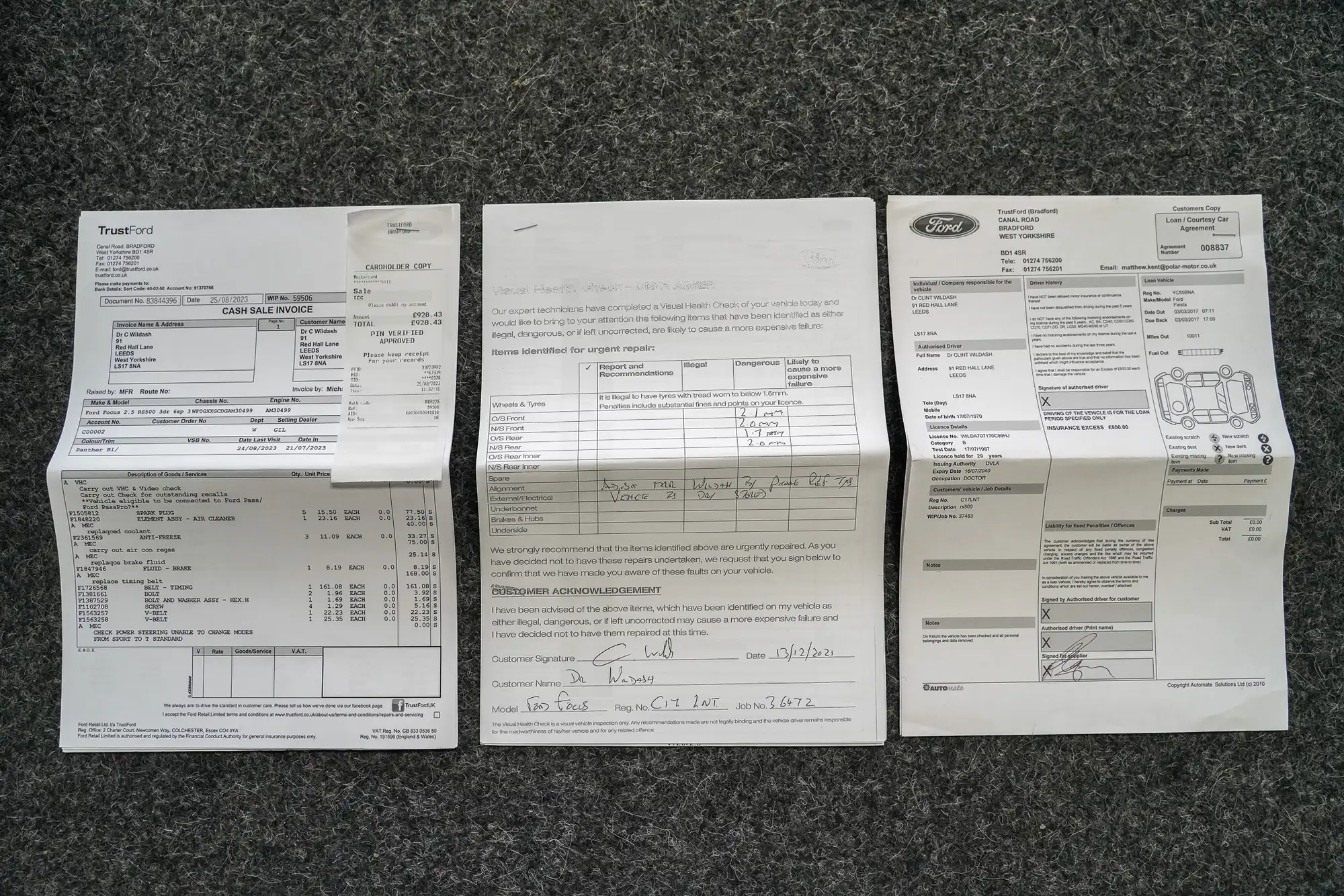 2010 Ford Focus RS500-Sold