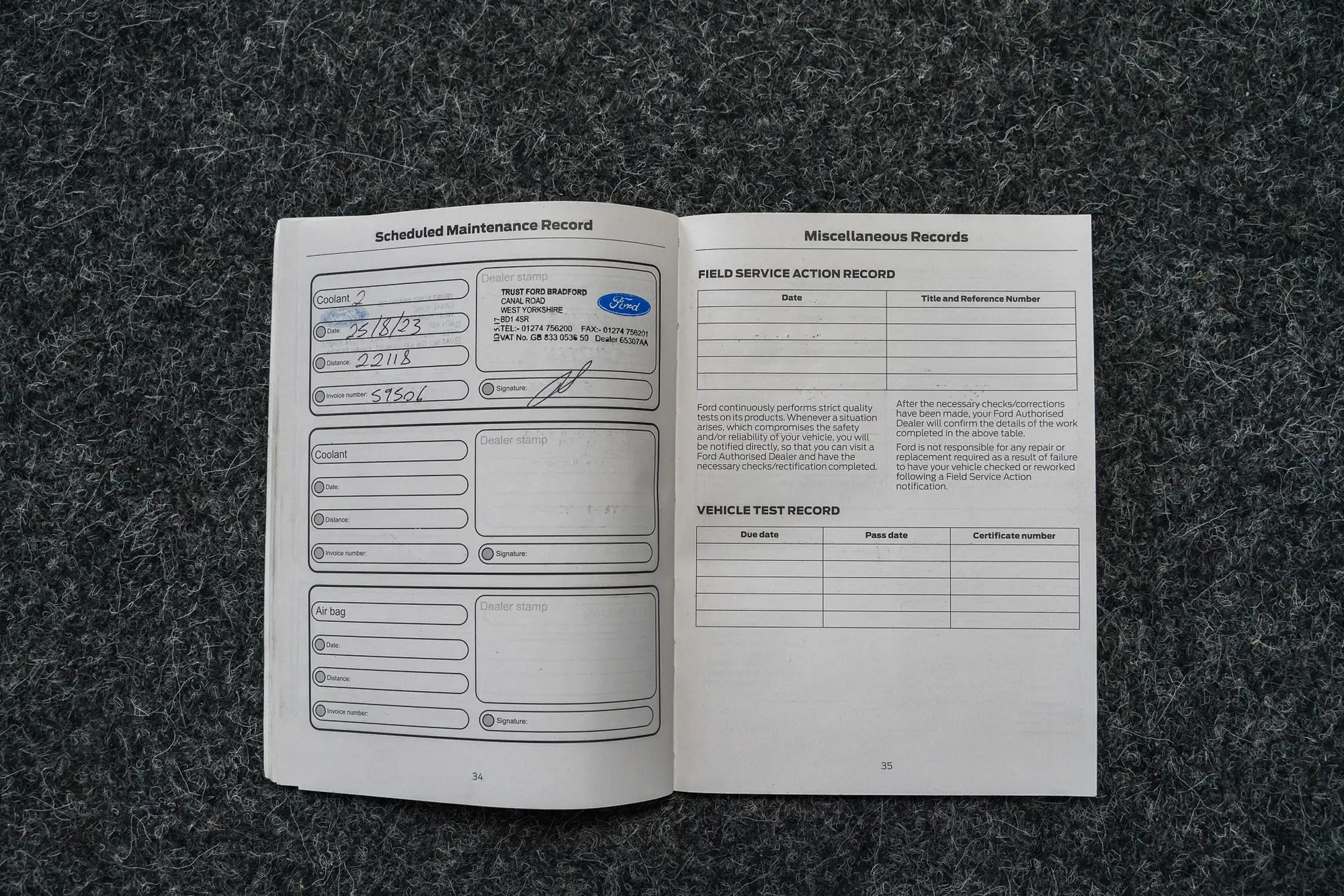 2010 Ford Focus RS500-Sold