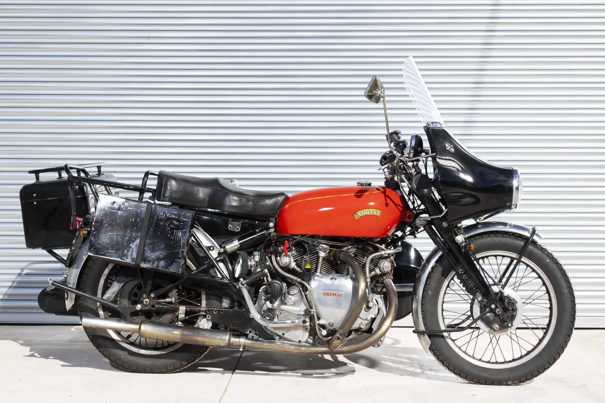 1956 Vincent Rapide C with Steib Sidecar 998cc-For Sale