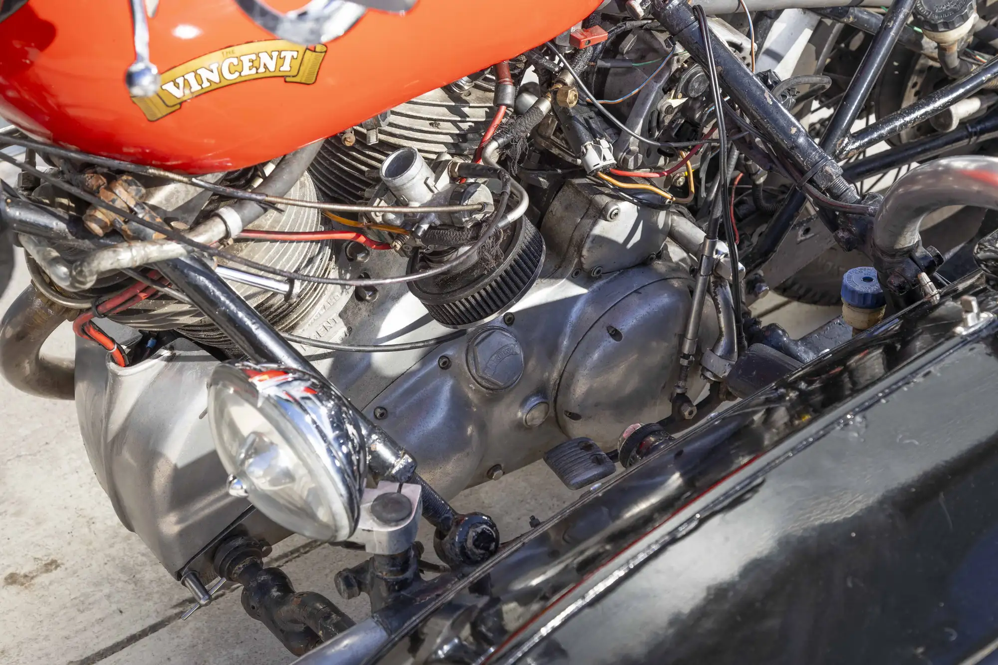 1956 Vincent Rapide C with Steib Sidecar 998cc-For Sale