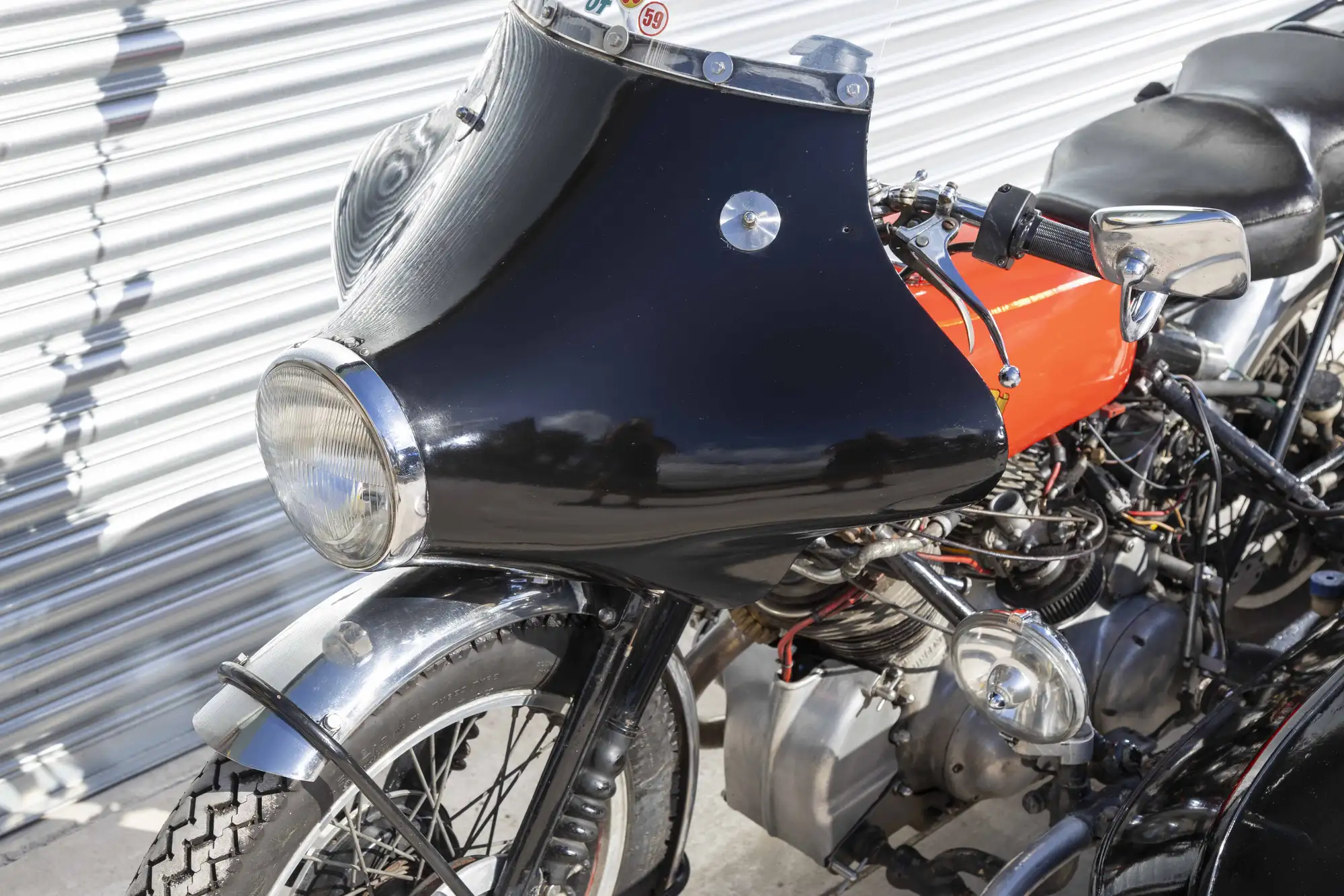 1956 Vincent Rapide C with Steib Sidecar 998cc-For Sale