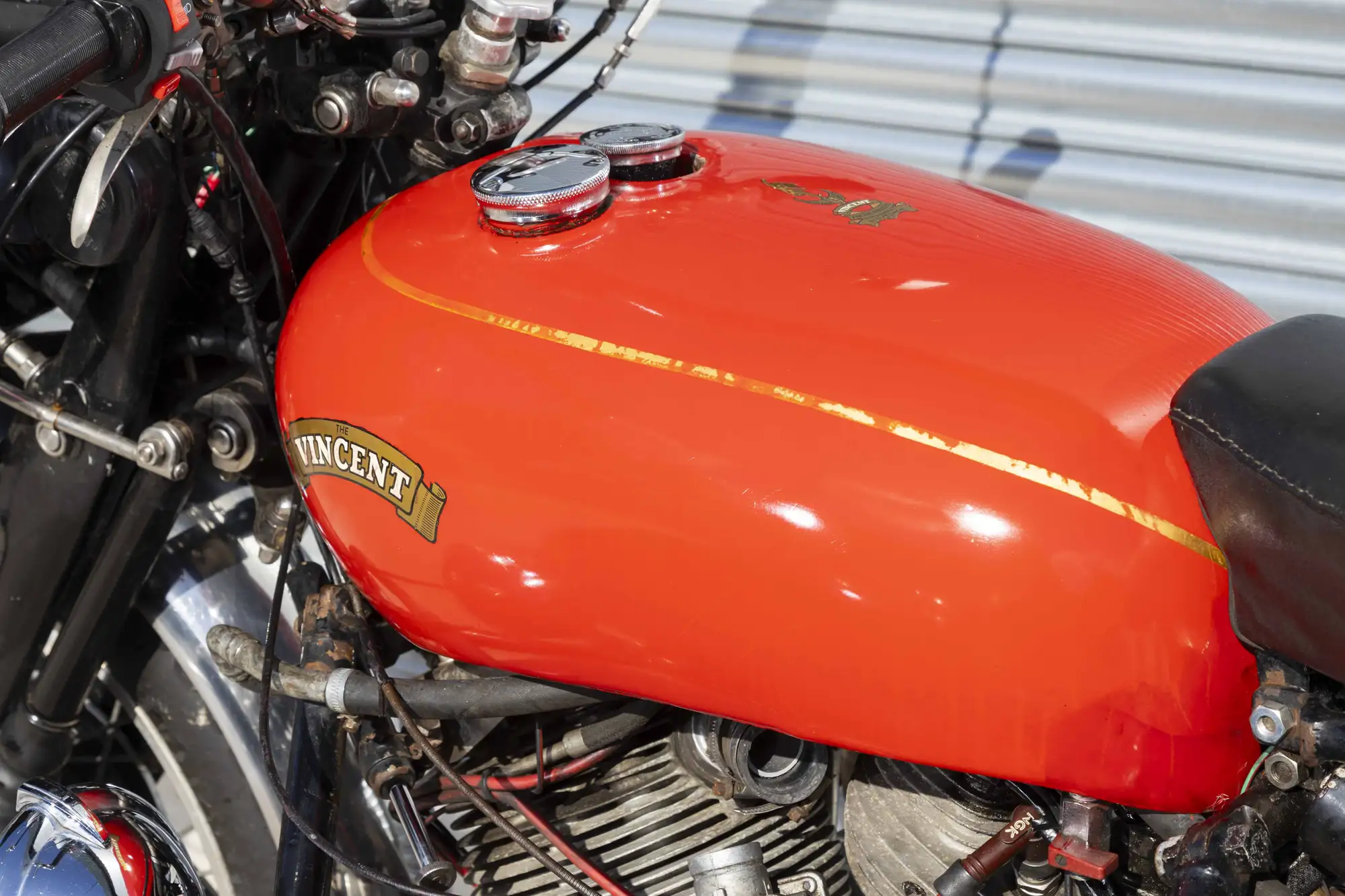 1956 Vincent Rapide C with Steib Sidecar 998cc-For Sale