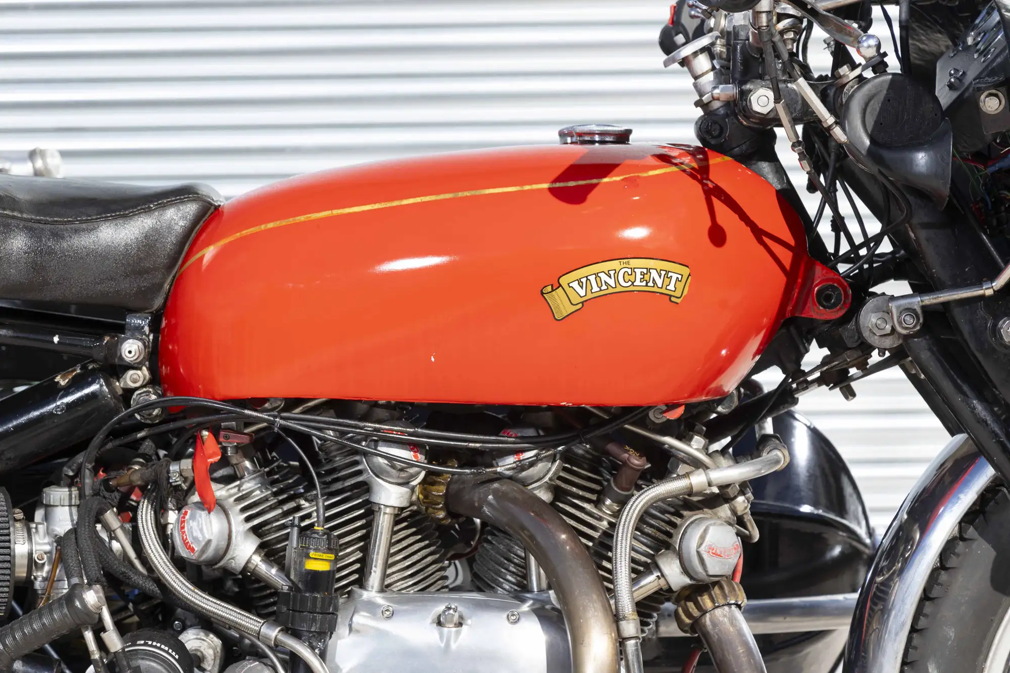 1956 Vincent Rapide C with Steib Sidecar 998cc-For Sale