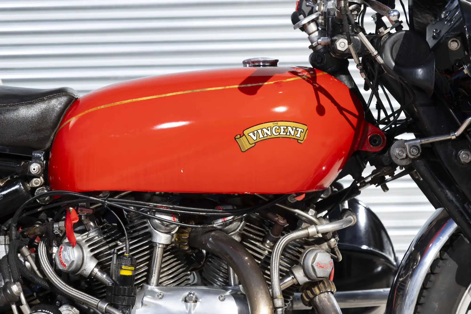 1956 Vincent Rapide C with Steib Sidecar 998cc-For Sale