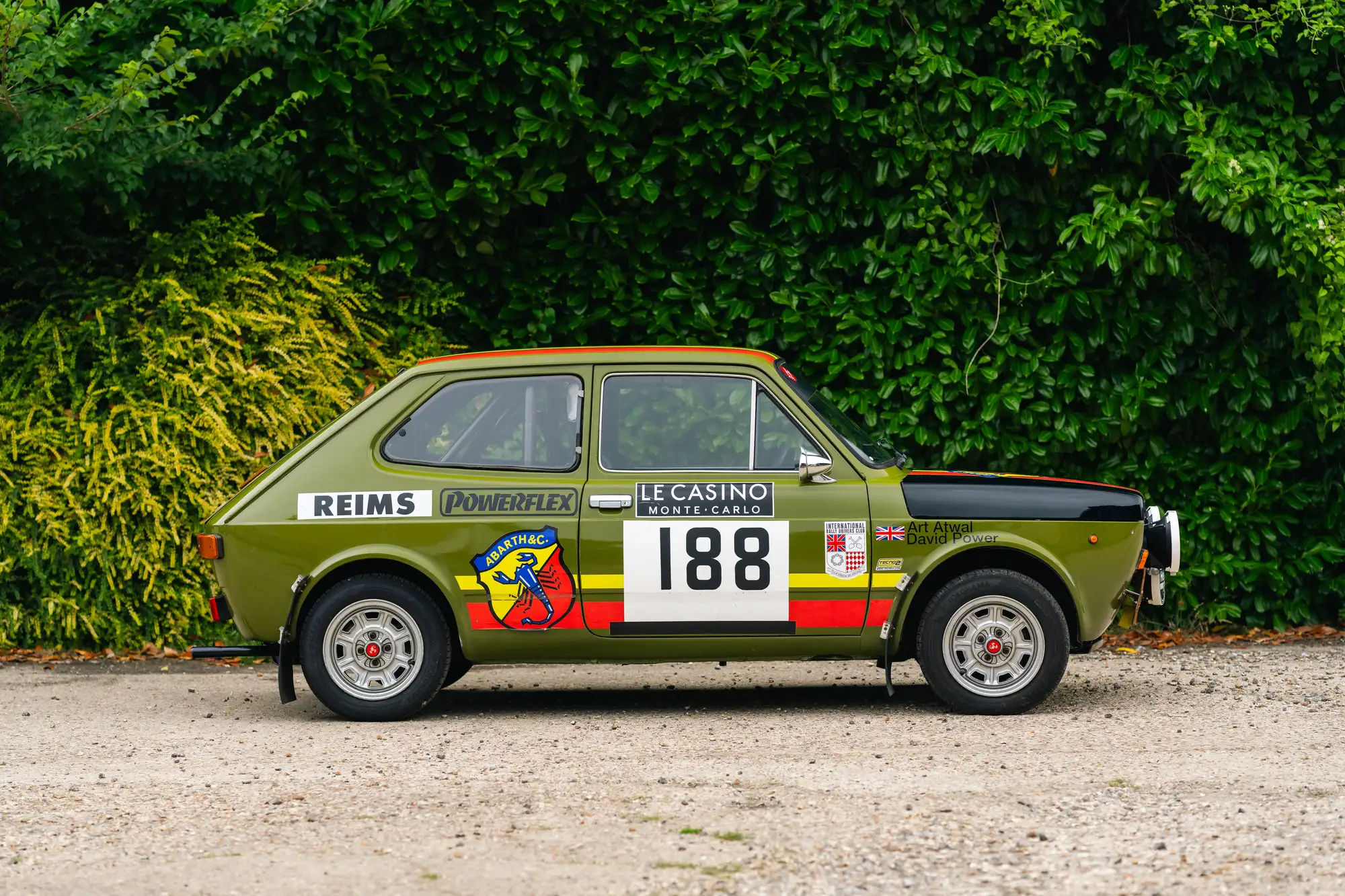Iconic Auctioneers | 1973 Fiat Abarth 127 FIA-Approved Rally Car