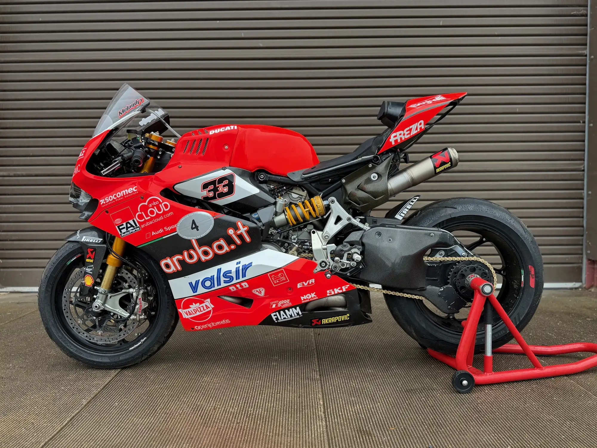 2018 Ducati Panigale R F18 WSBK 1,198cc - Ex-Marco Melandri-For Sale