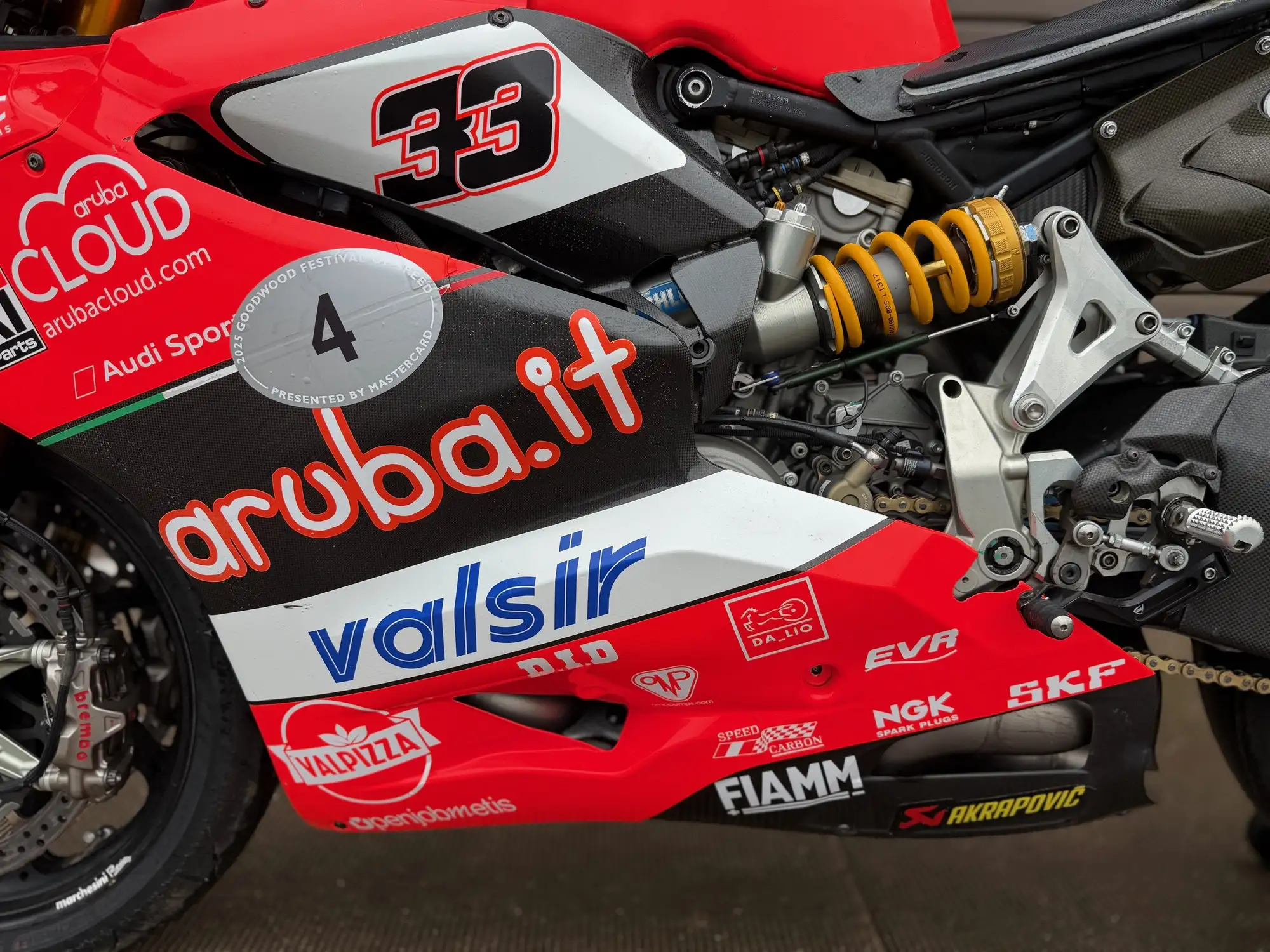 2018 Ducati Panigale R F18 WSBK 1,198cc - Ex-Marco Melandri-For Sale