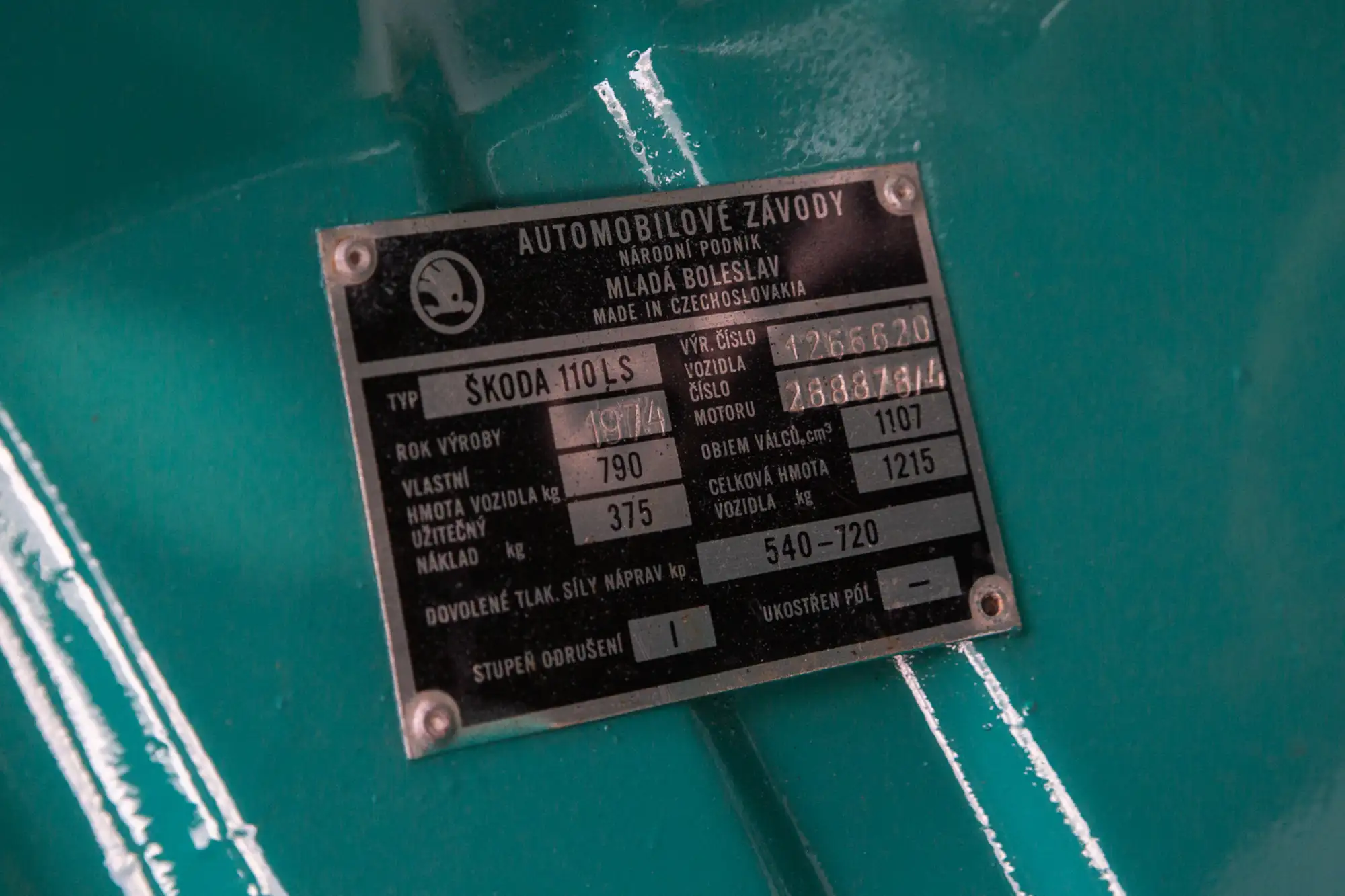 1974 Skoda 110 LS-Sold