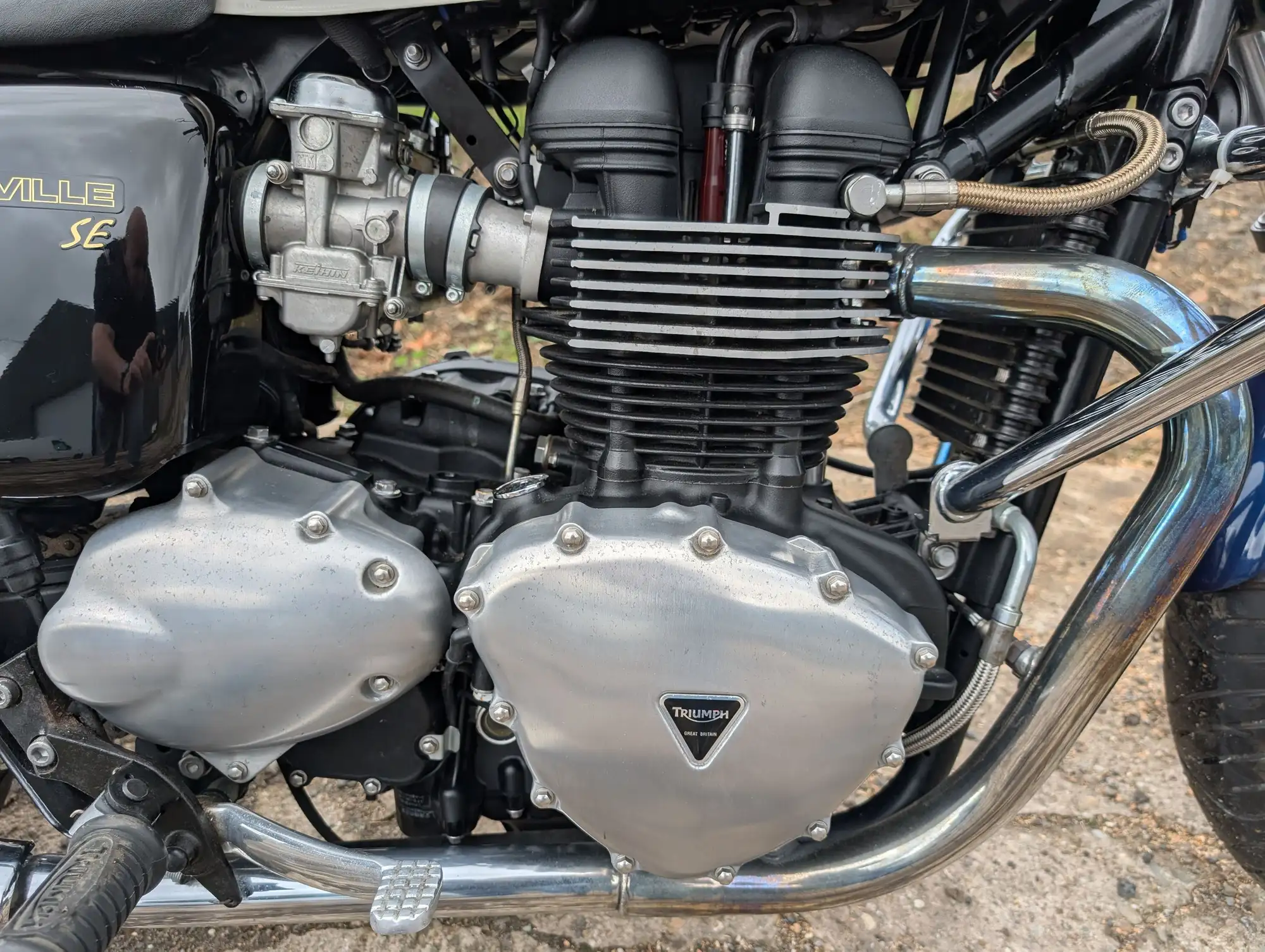 2009 Triumph Bonneville SE  865cc 306 miles-For Sale