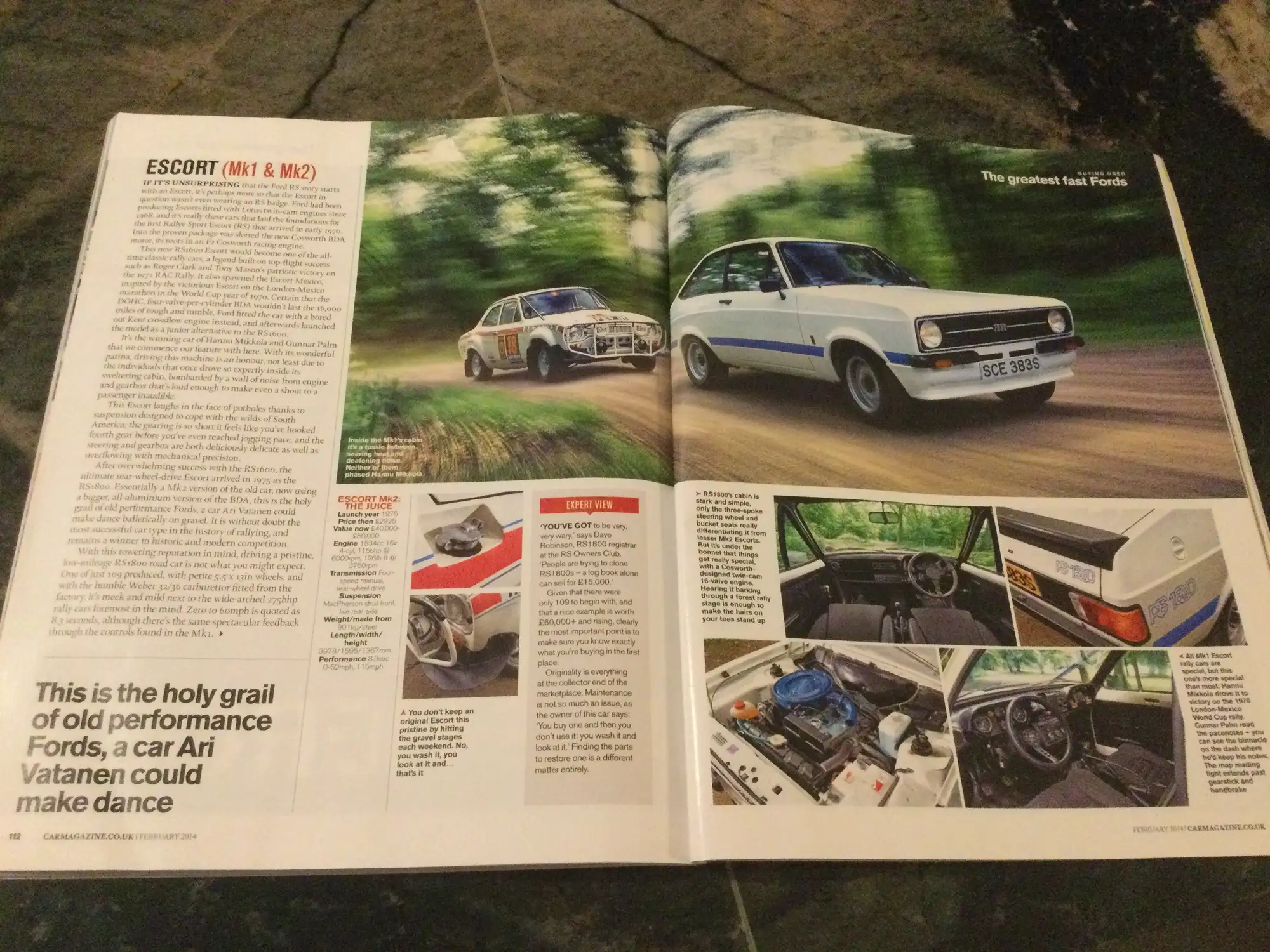 1977 Ford Escort Mk2 RS1800-Sold