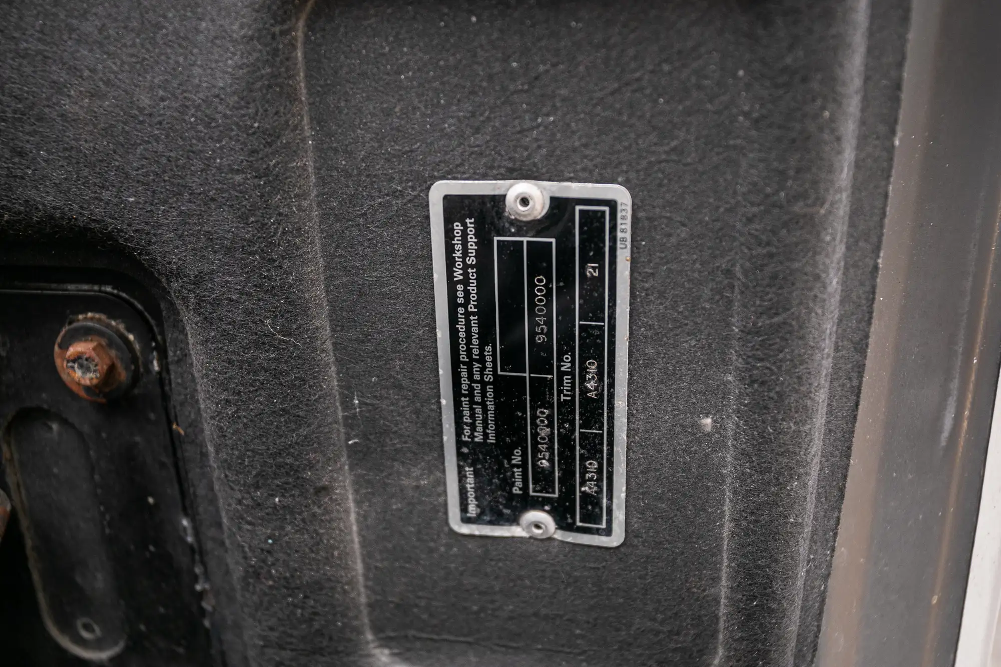 1996 Bentley Continental R-Sold