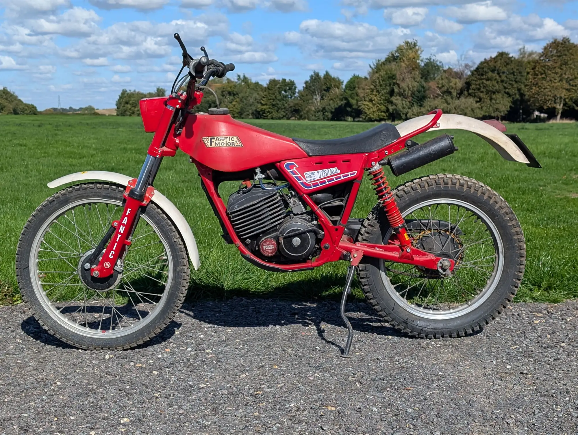 c1982 Fantic FM237 Trials Bike 124cc-For Sale