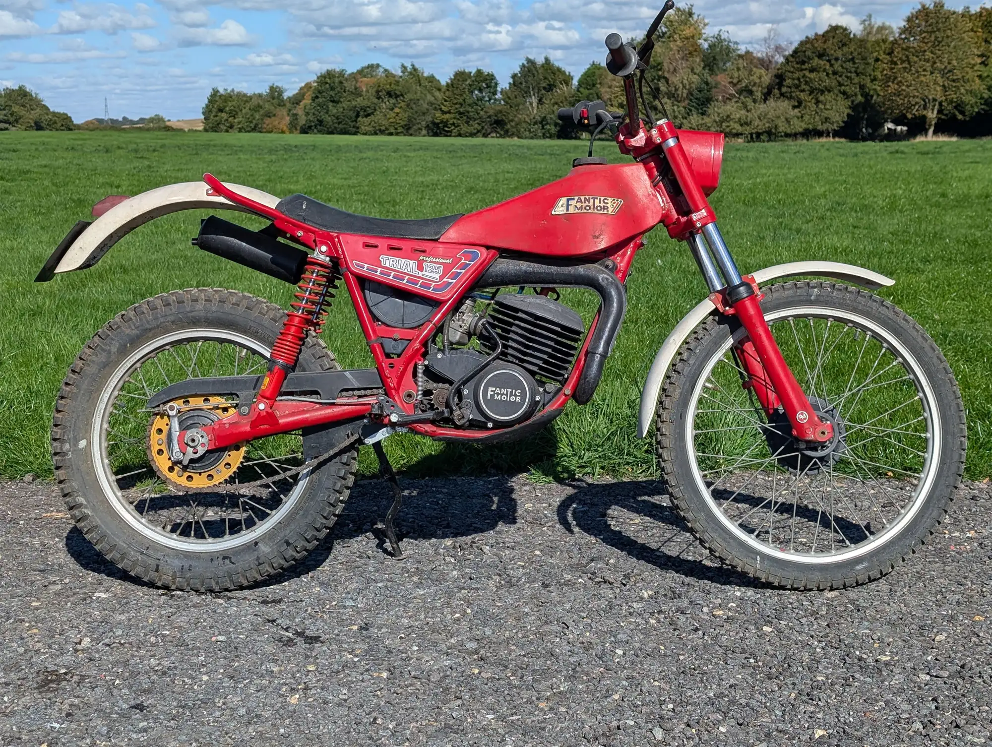 c1982 Fantic FM237 Trials Bike 124cc-For Sale