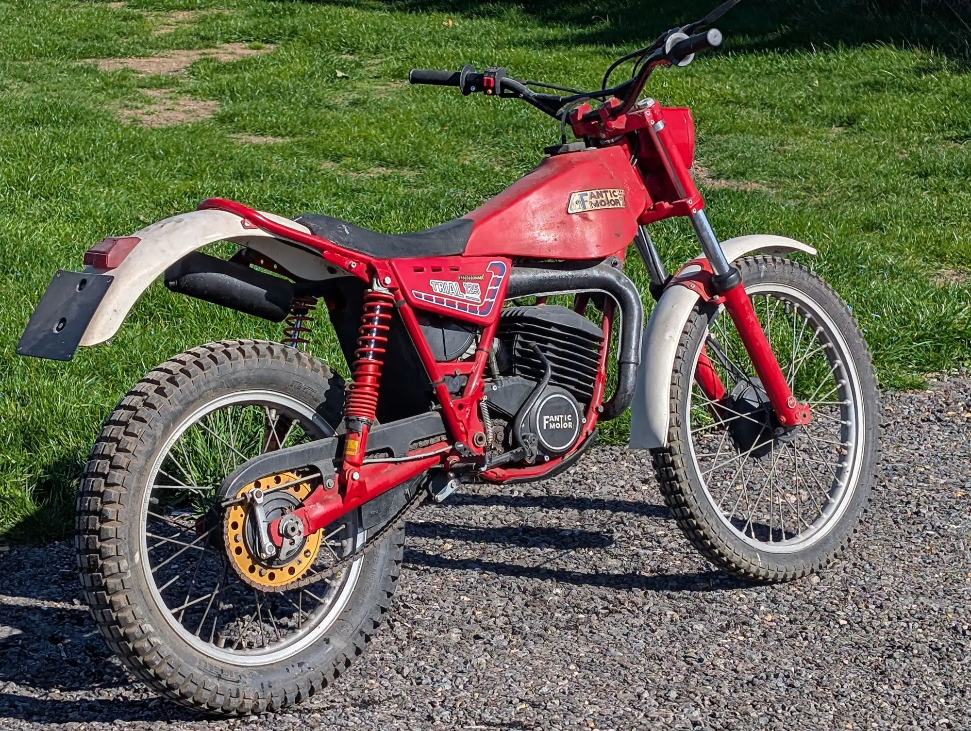 c1982 Fantic FM237 Trials Bike 124cc-For Sale