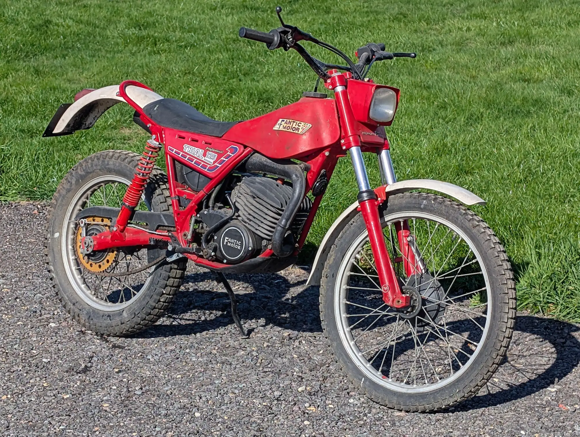 c1982 Fantic FM237 Trials Bike 124cc-For Sale