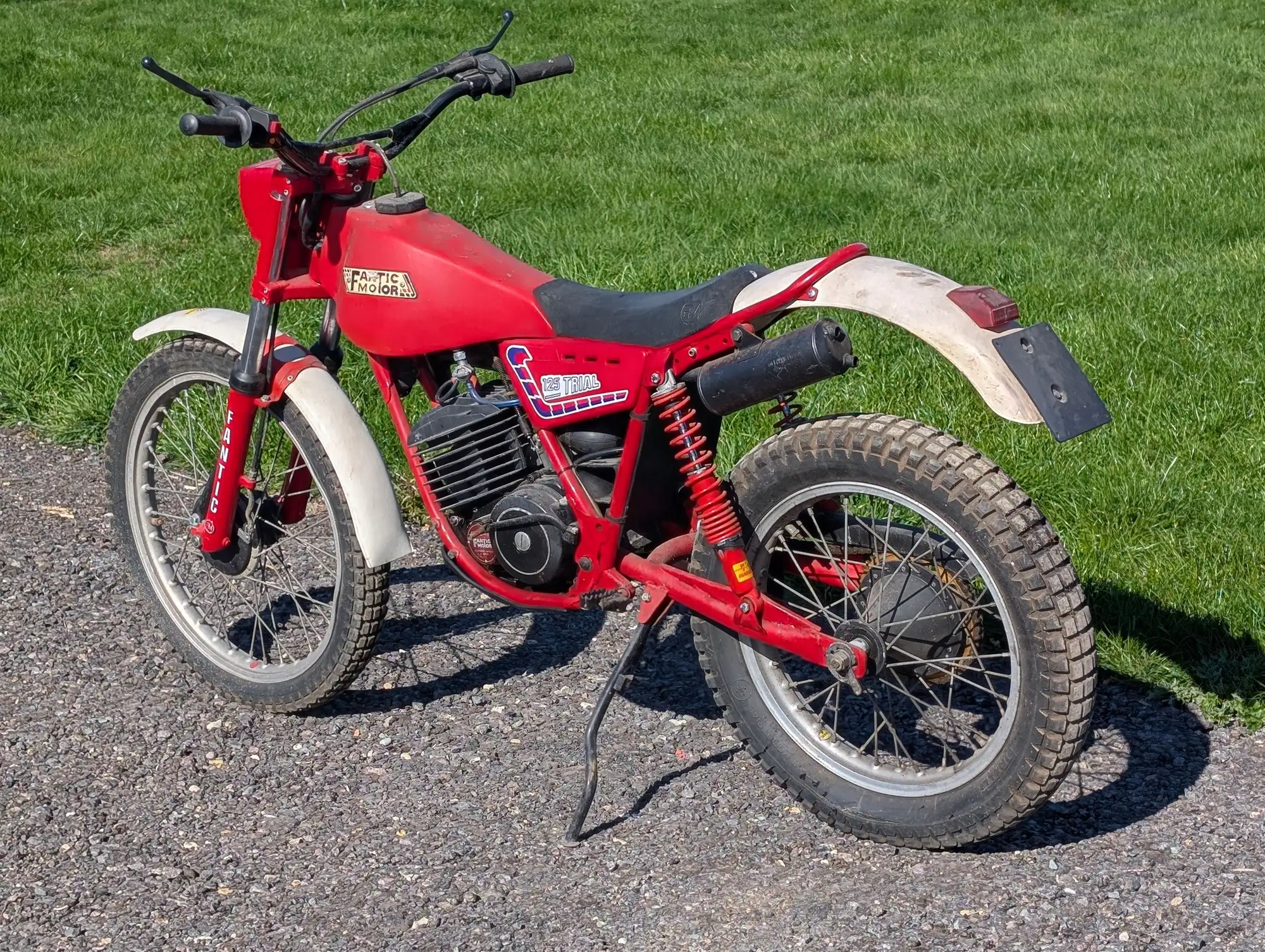 c1982 Fantic FM237 Trials Bike 124cc-For Sale