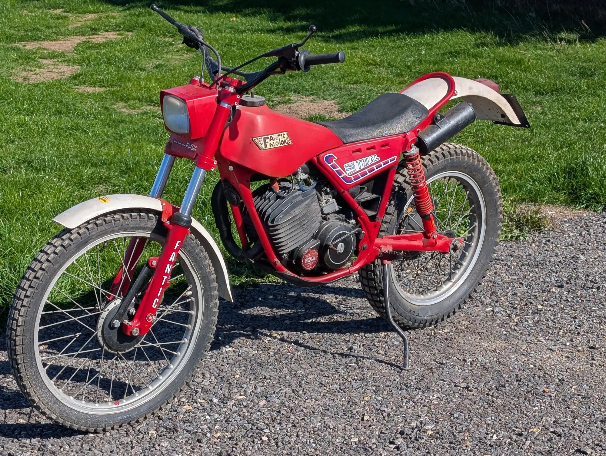 c1982 Fantic FM237 Trials Bike 124cc-For Sale