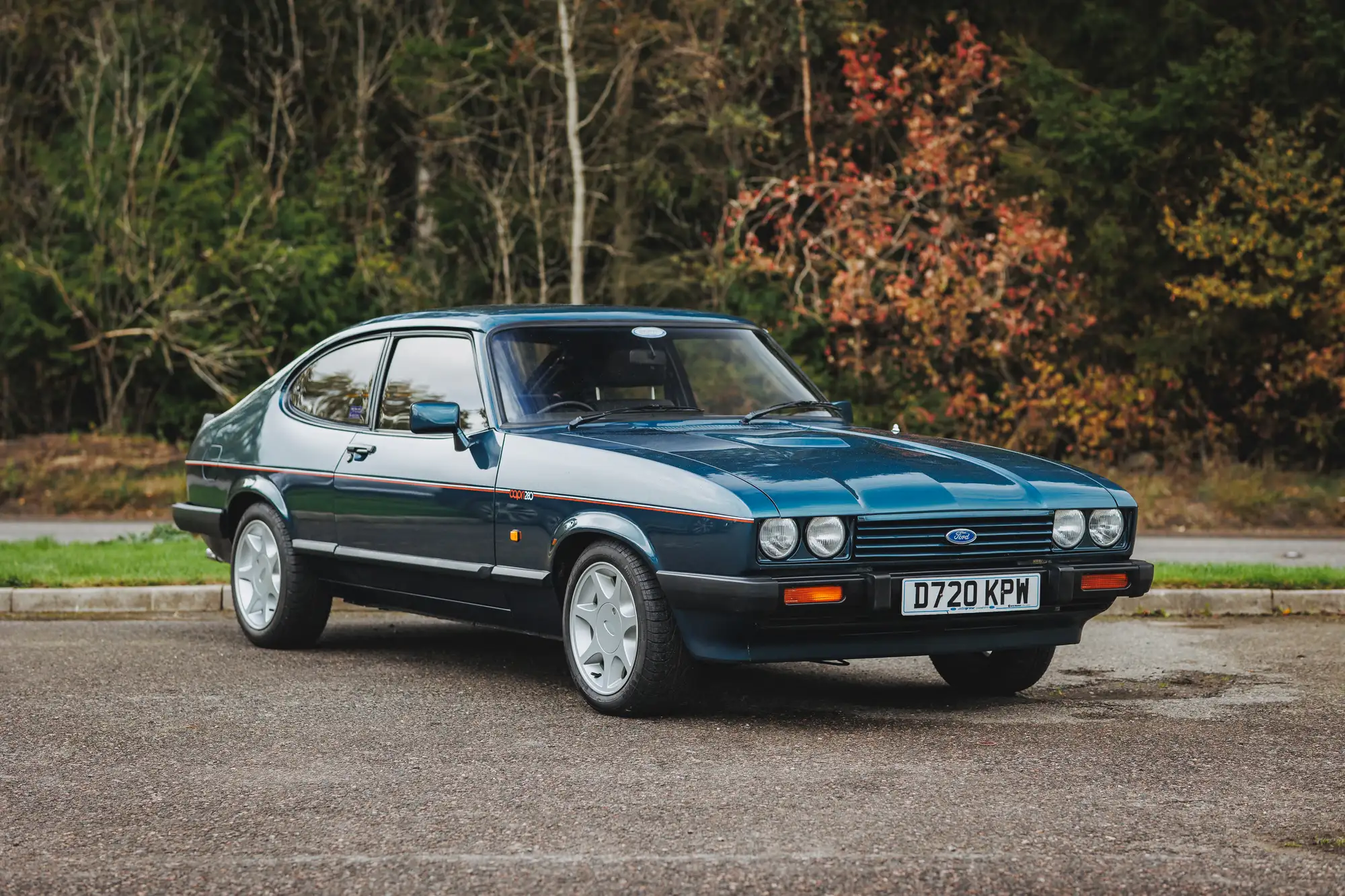 1987 Ford Capri 280 Brooklands - 5,550 Miles-Sold