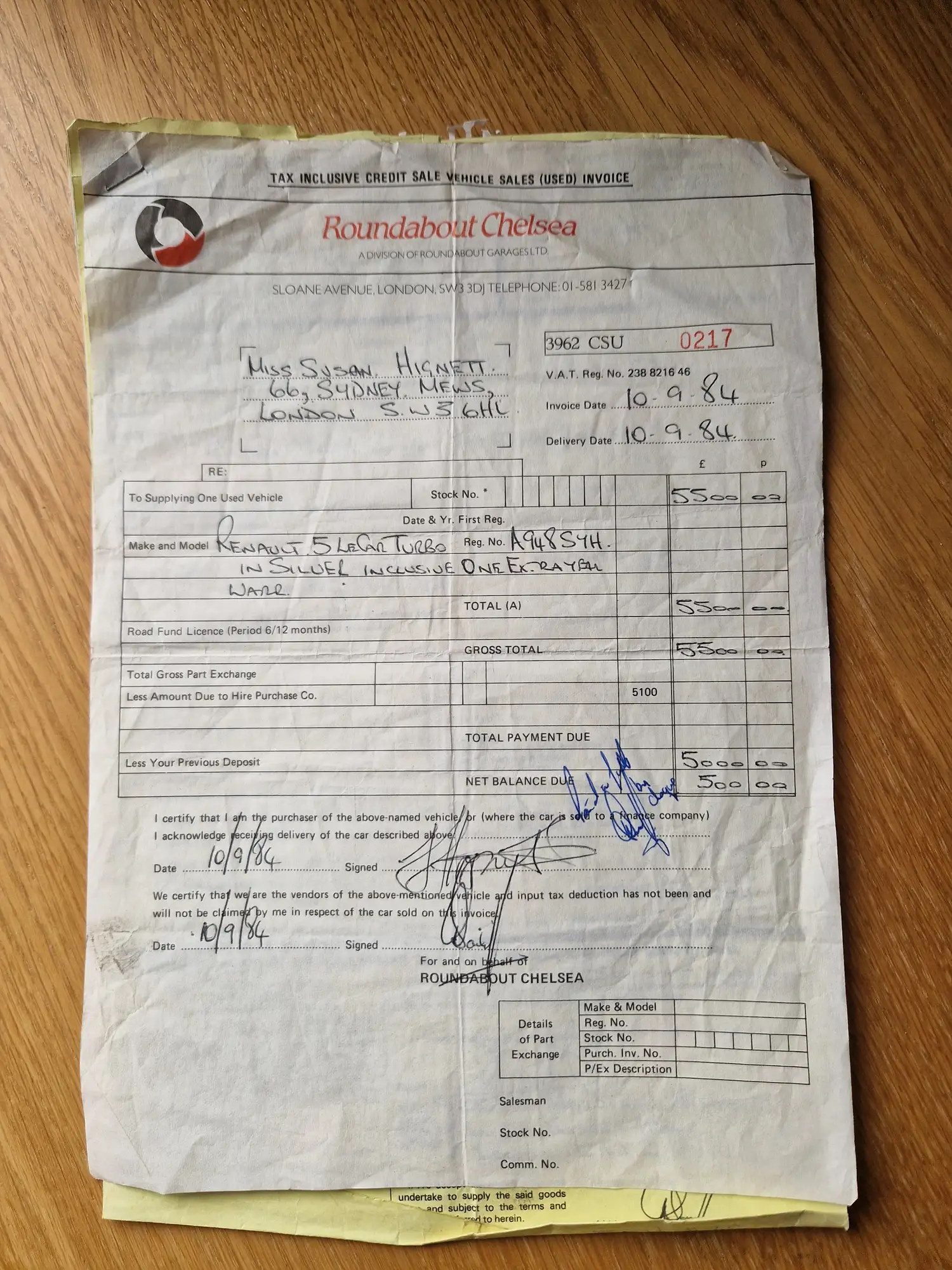 1984 Renault 5 Gordini Turbo-For Sale