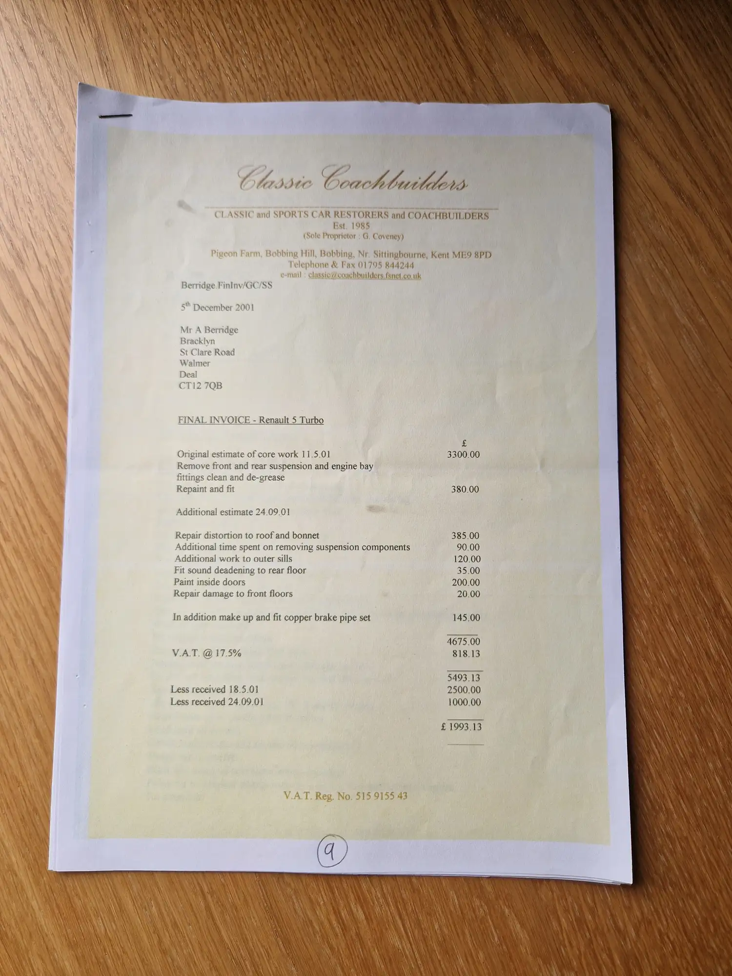 1984 Renault 5 Gordini Turbo-For Sale