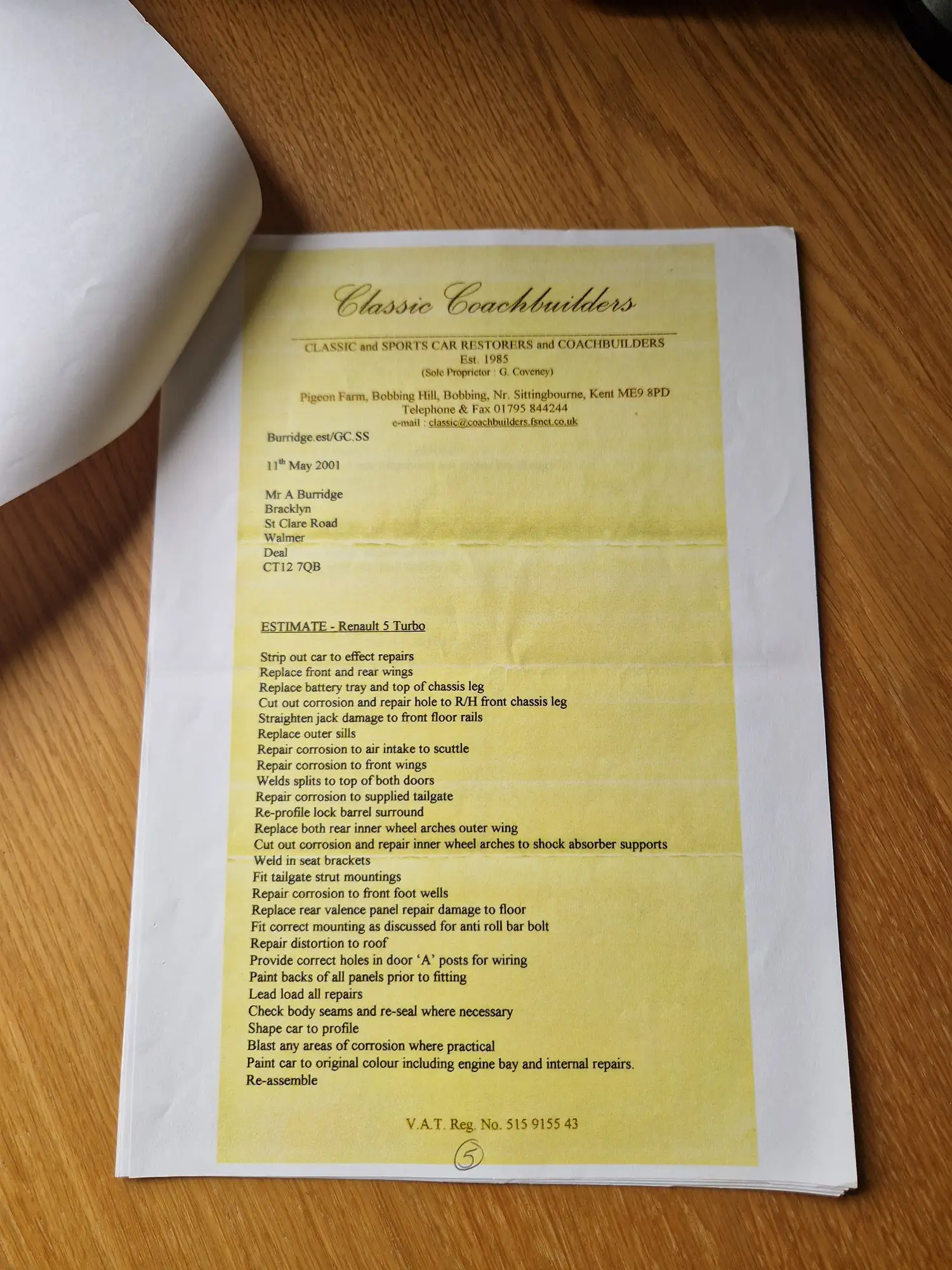 1984 Renault 5 Gordini Turbo-For Sale