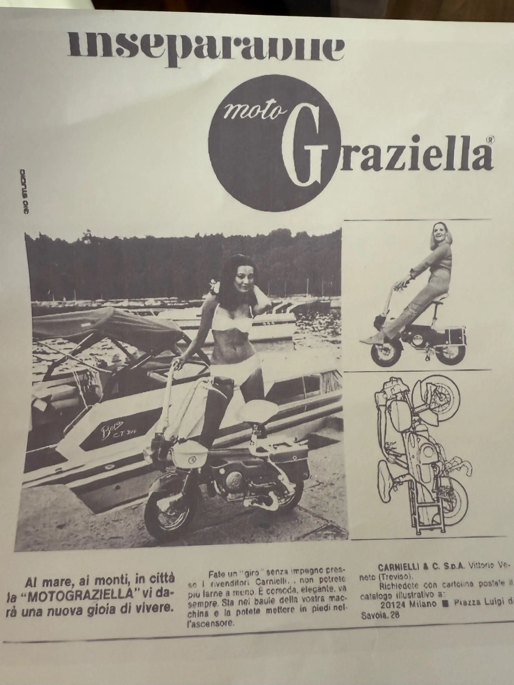 1974 Moto Graziella Cheeky Boy 47cc-Sold